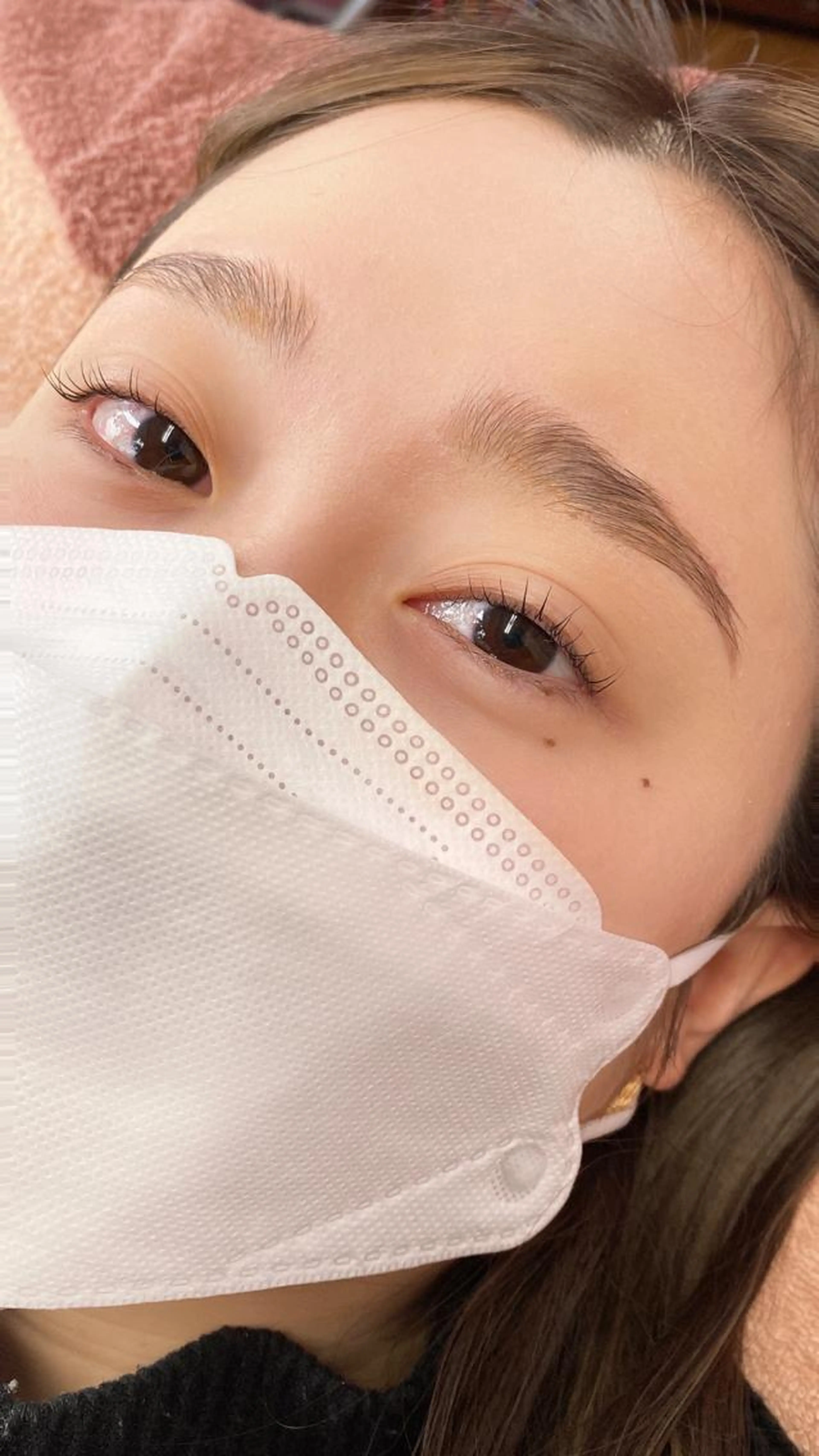 ミニモ学割👩‍🏫学生じゃなくても24歳以下は学割🈹ラッシュリフト➕ハリウッドブロウリフトの写真