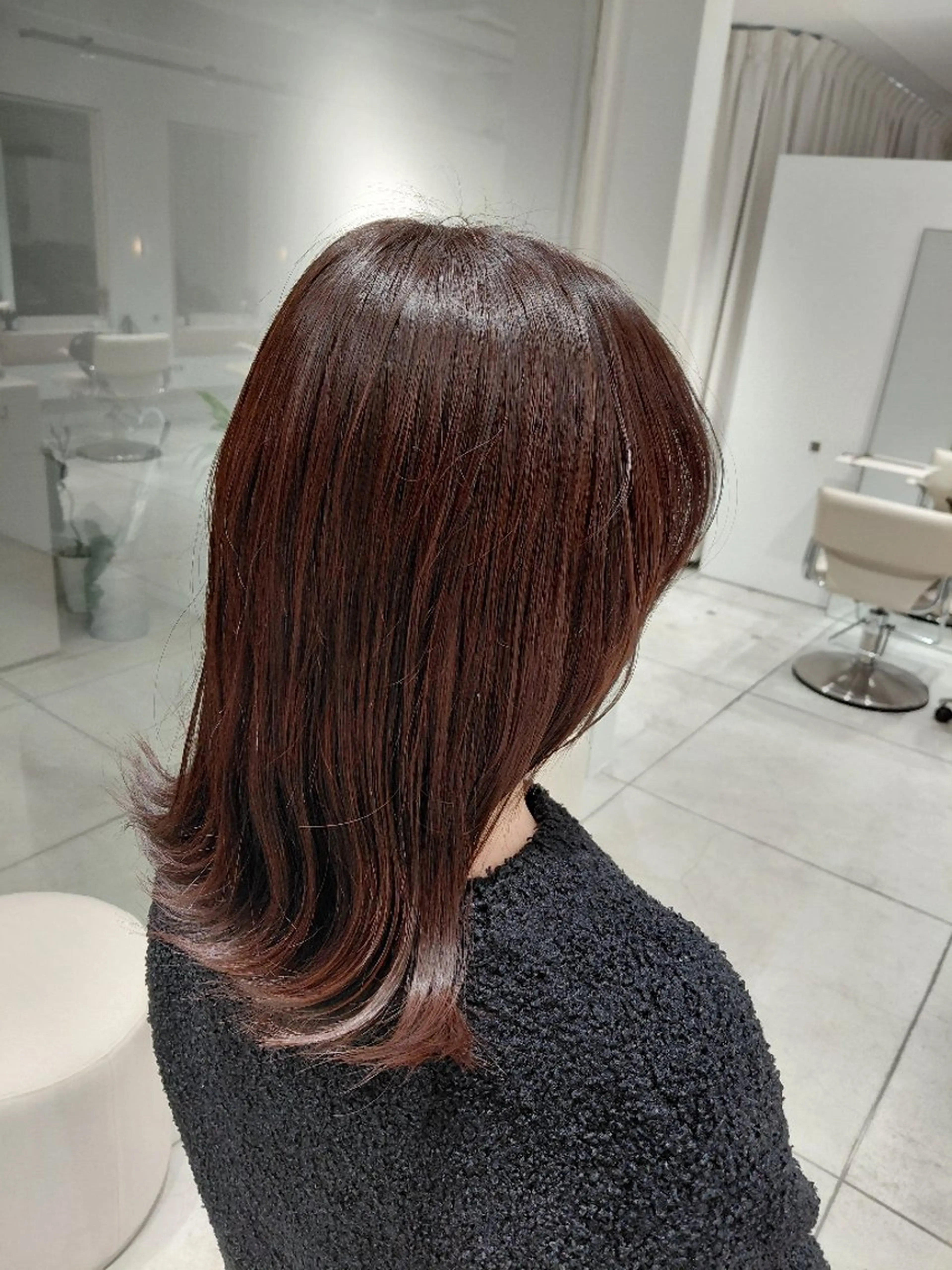 ミディアム ヘアカラー トリートメント 柳(ユウ)/表参道 ✨️モデル募集中✨️のヘアスタイル