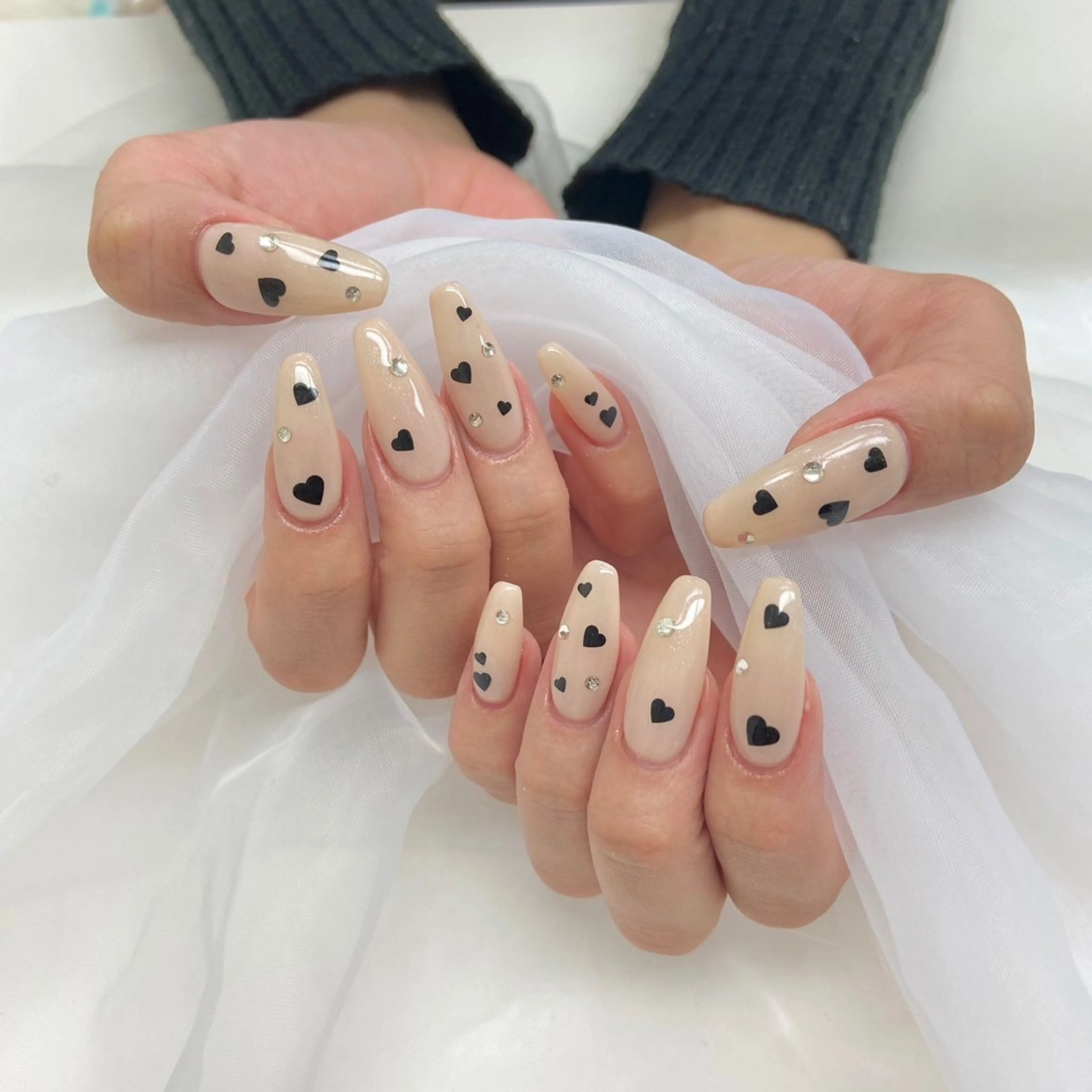 セミロング ハンドネイル ネイルJaol 池袋のネイルデザイン