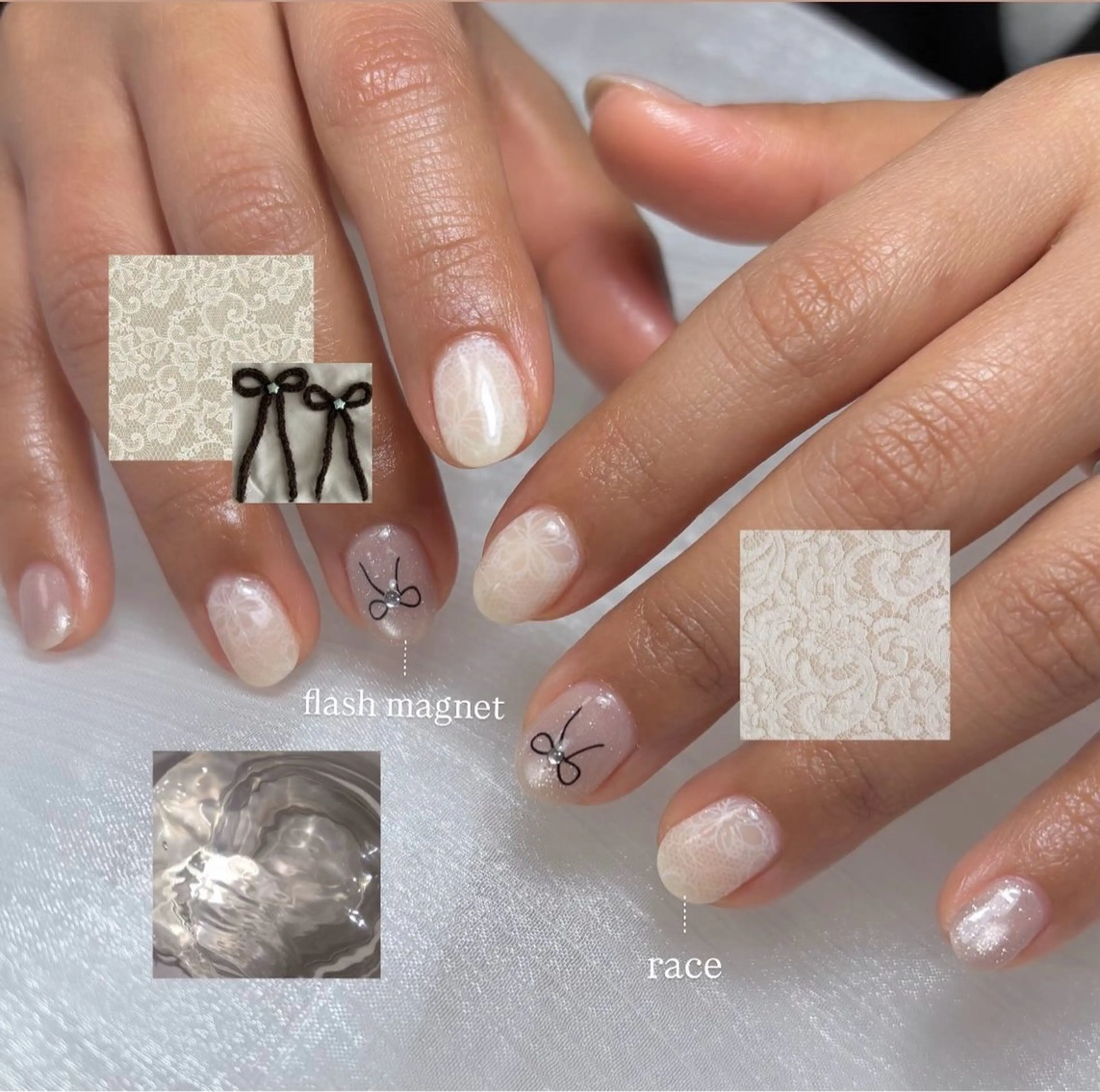 ネイル マグネットネイル ’ohana. ／ AKANEのネイルデザイン