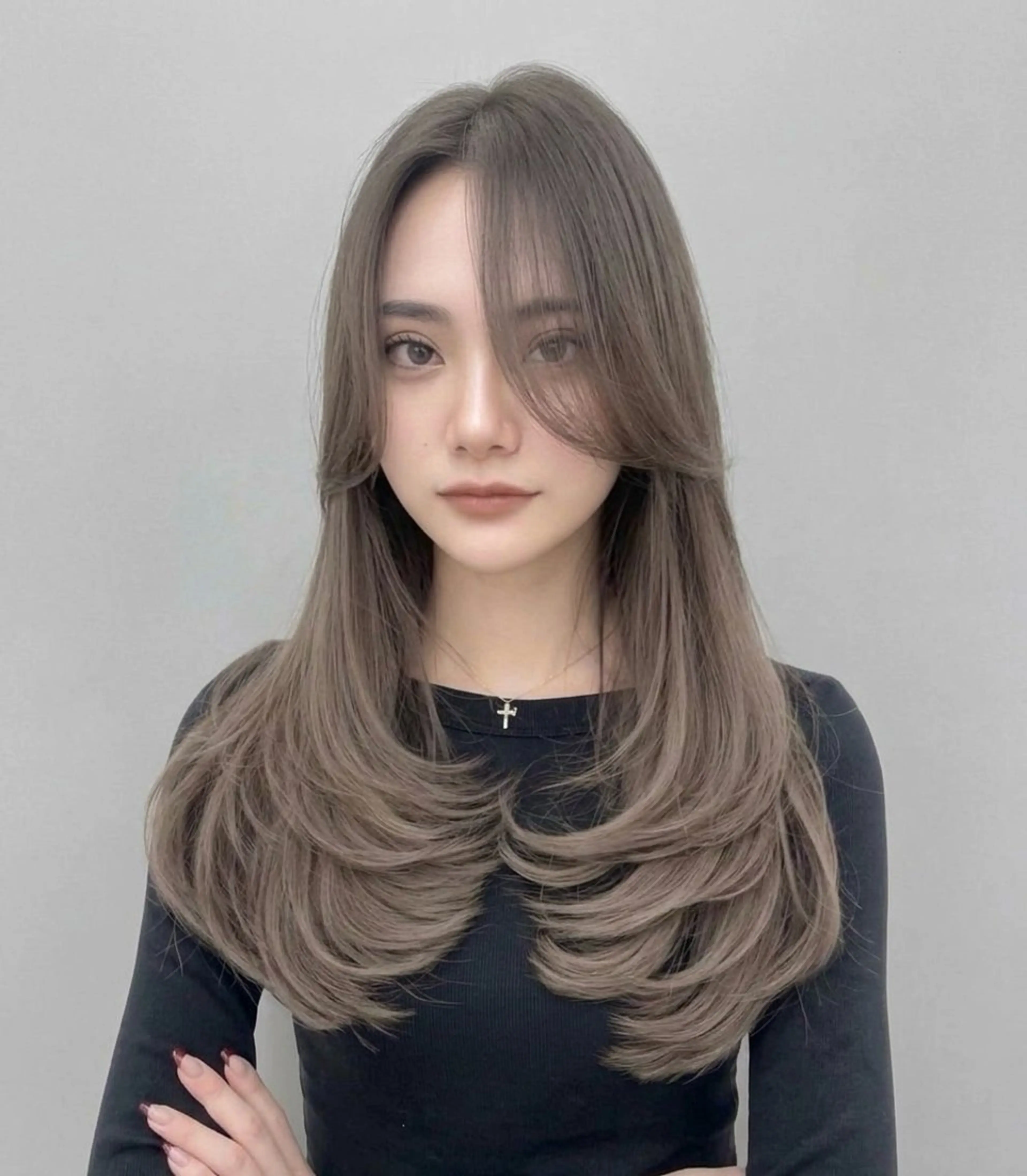 ミディアム ミディアムレイヤー レイヤーカット ボブ🌿さち COA GINZAのヘアスタイル