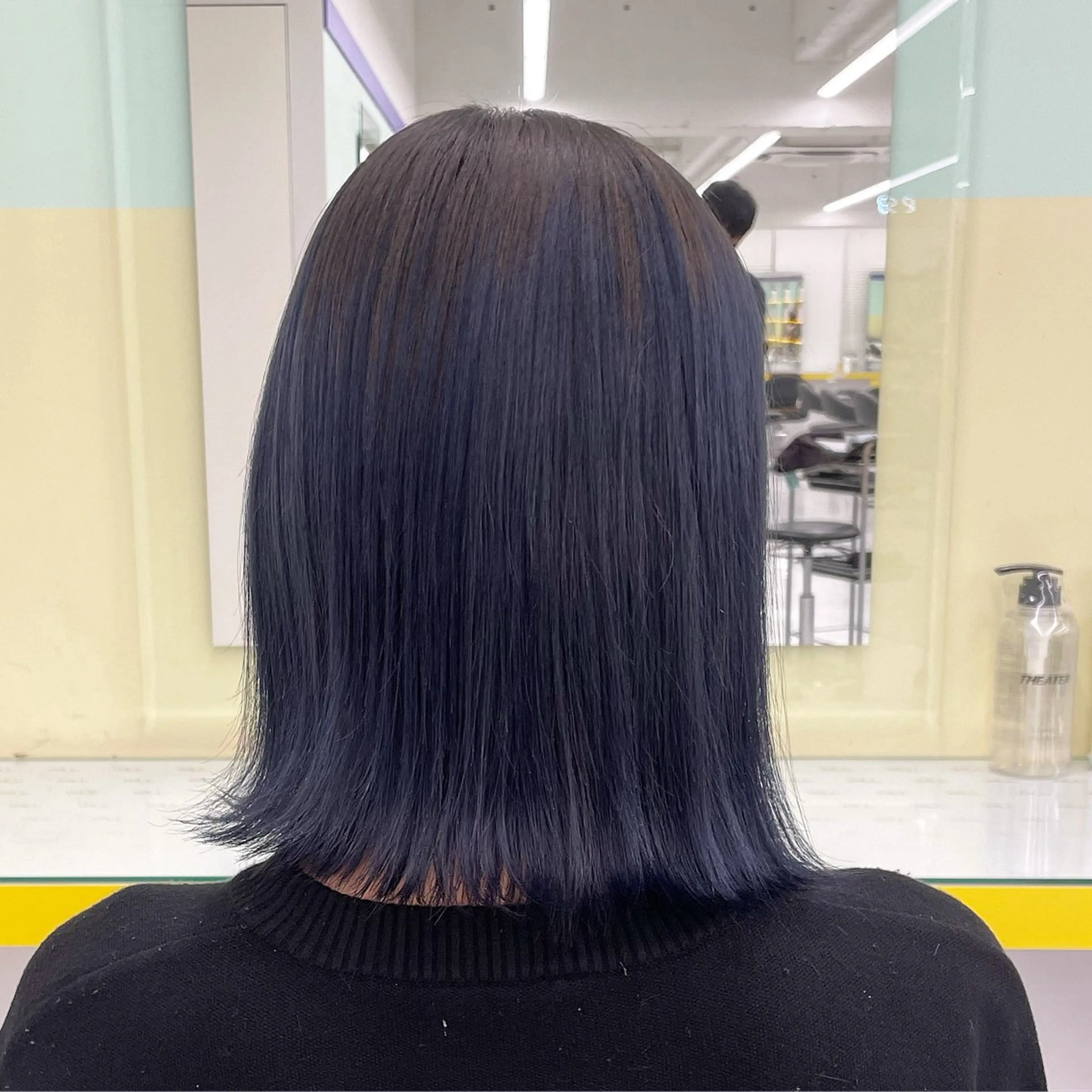 セミロング カラー ヘアカラー トリートメント ヘッドスパ ヘアセット 🦋色落ち綺麗カラー メンズYUZU🦋‪のヘアスタイル