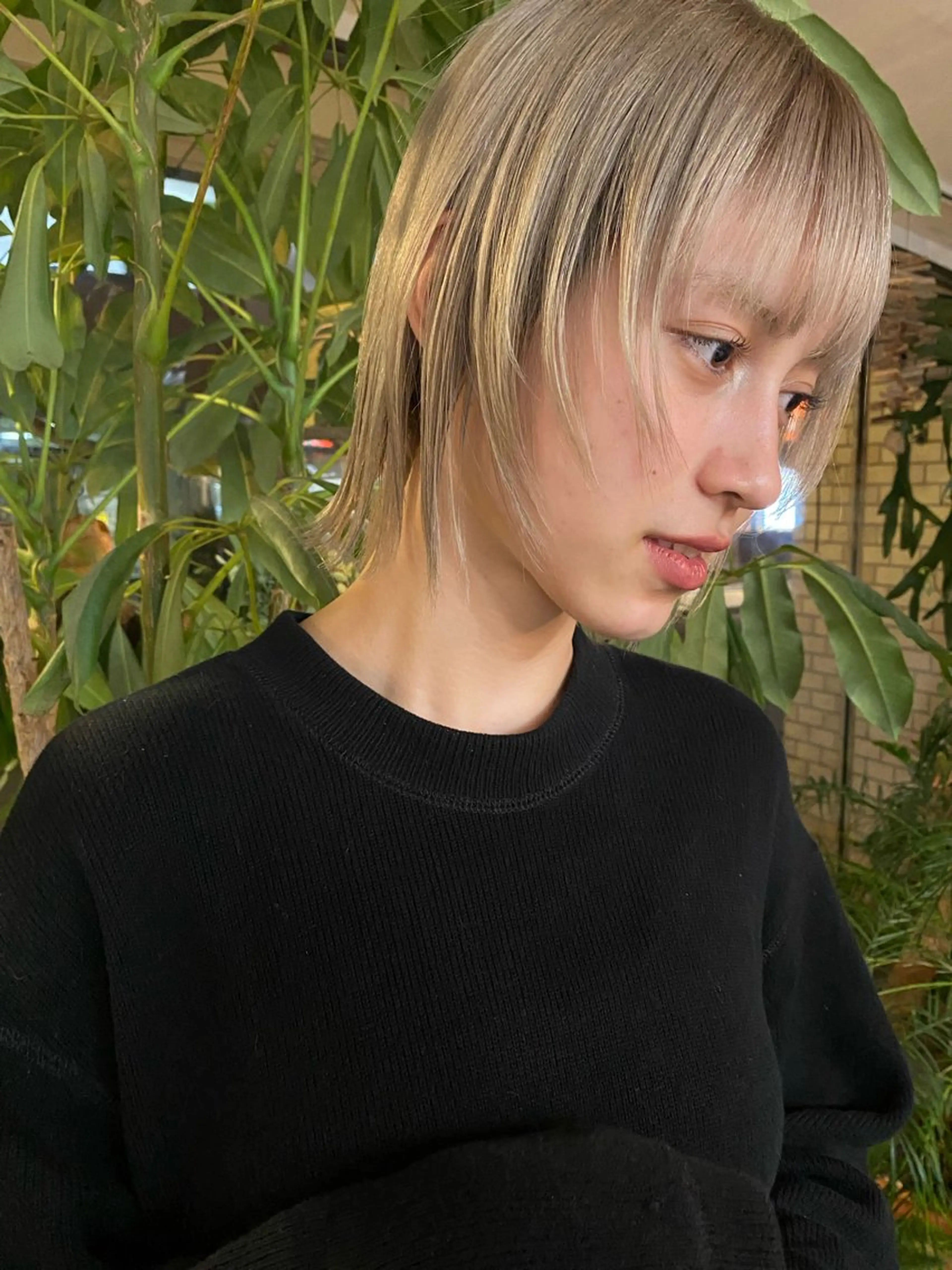 ミディアム カラー . nanamiのヘアスタイル