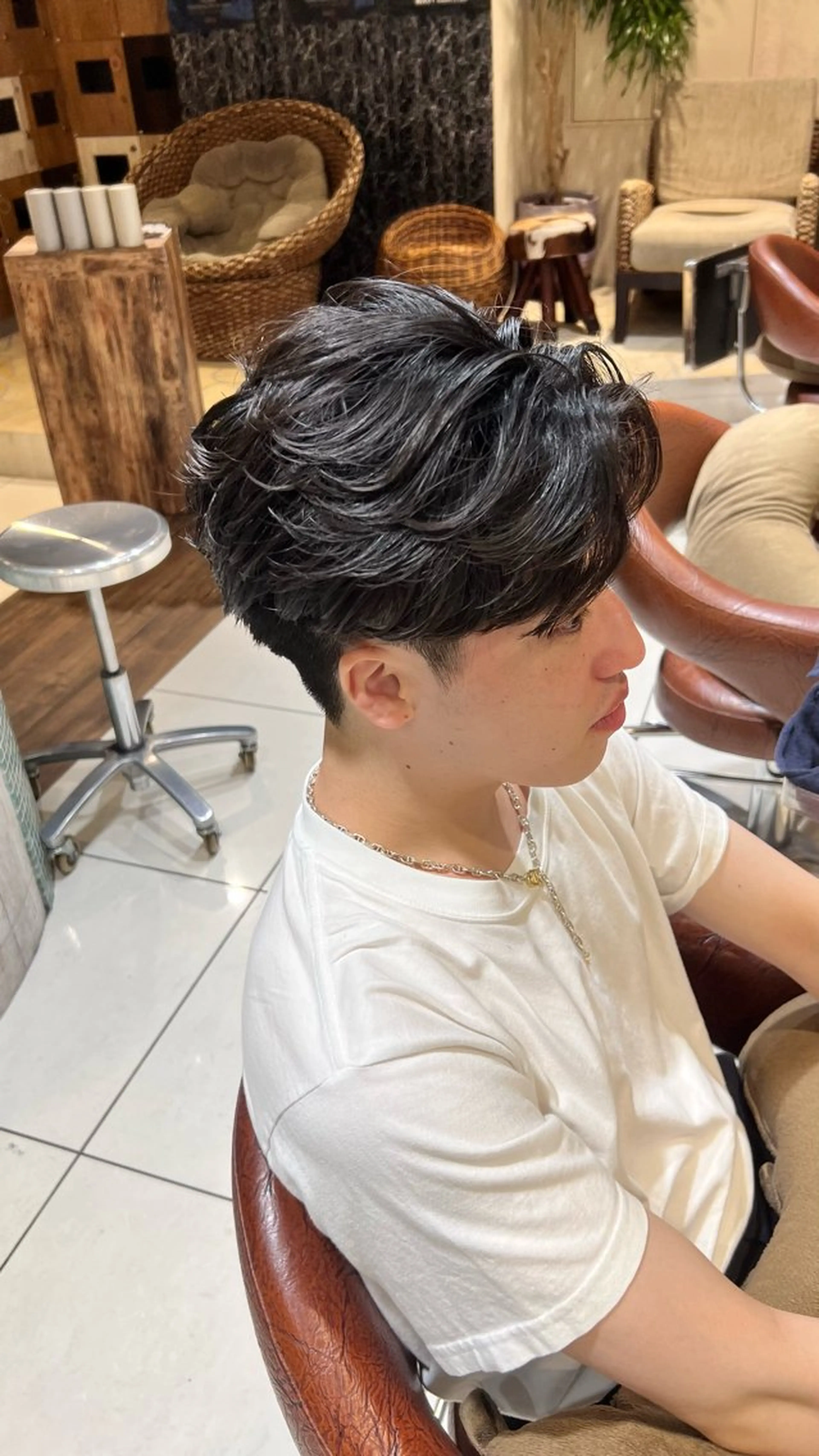 パーマ メンズ カット パーマ 新宿/メンズパーマ/ メンズ特化/和田瑞生のヘアスタイル