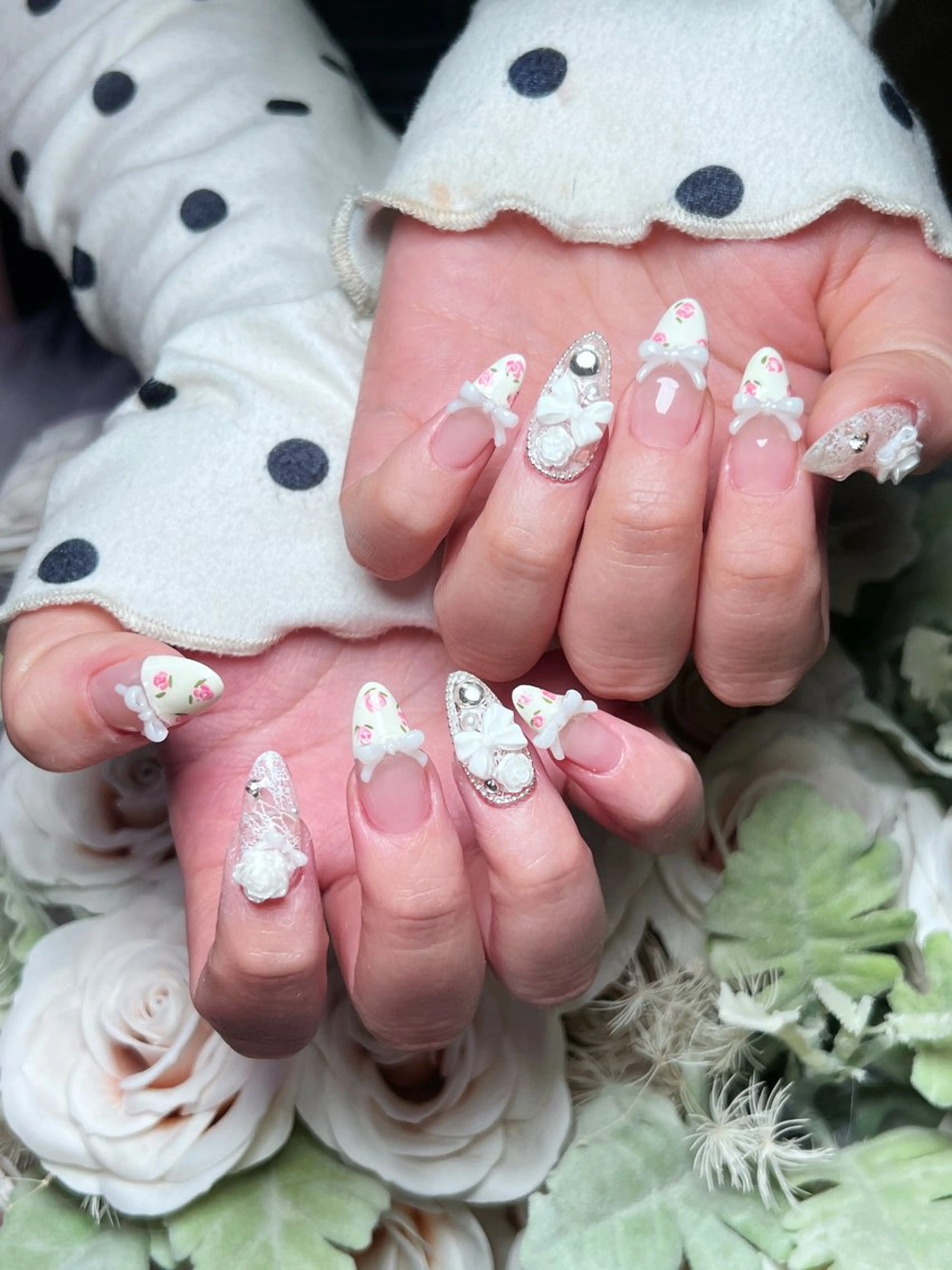 ネイル 成人式 ロングネイル マグネットネイル 持ち込み ワンカラーネイル ハンドネイル Painty nailのネイルデザイン