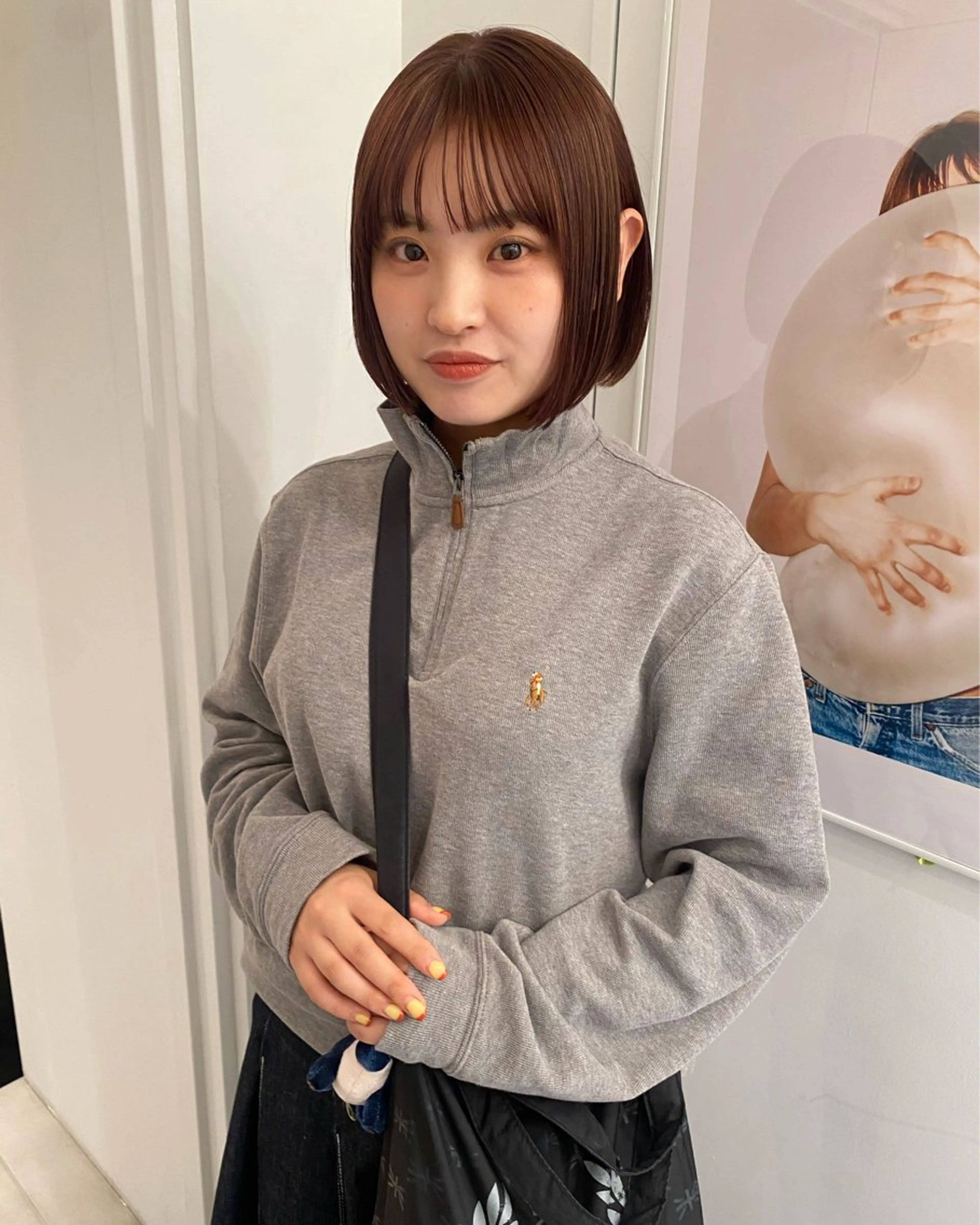 ショート カラー riria/ボブ /透明感カラー🎀のヘアスタイル