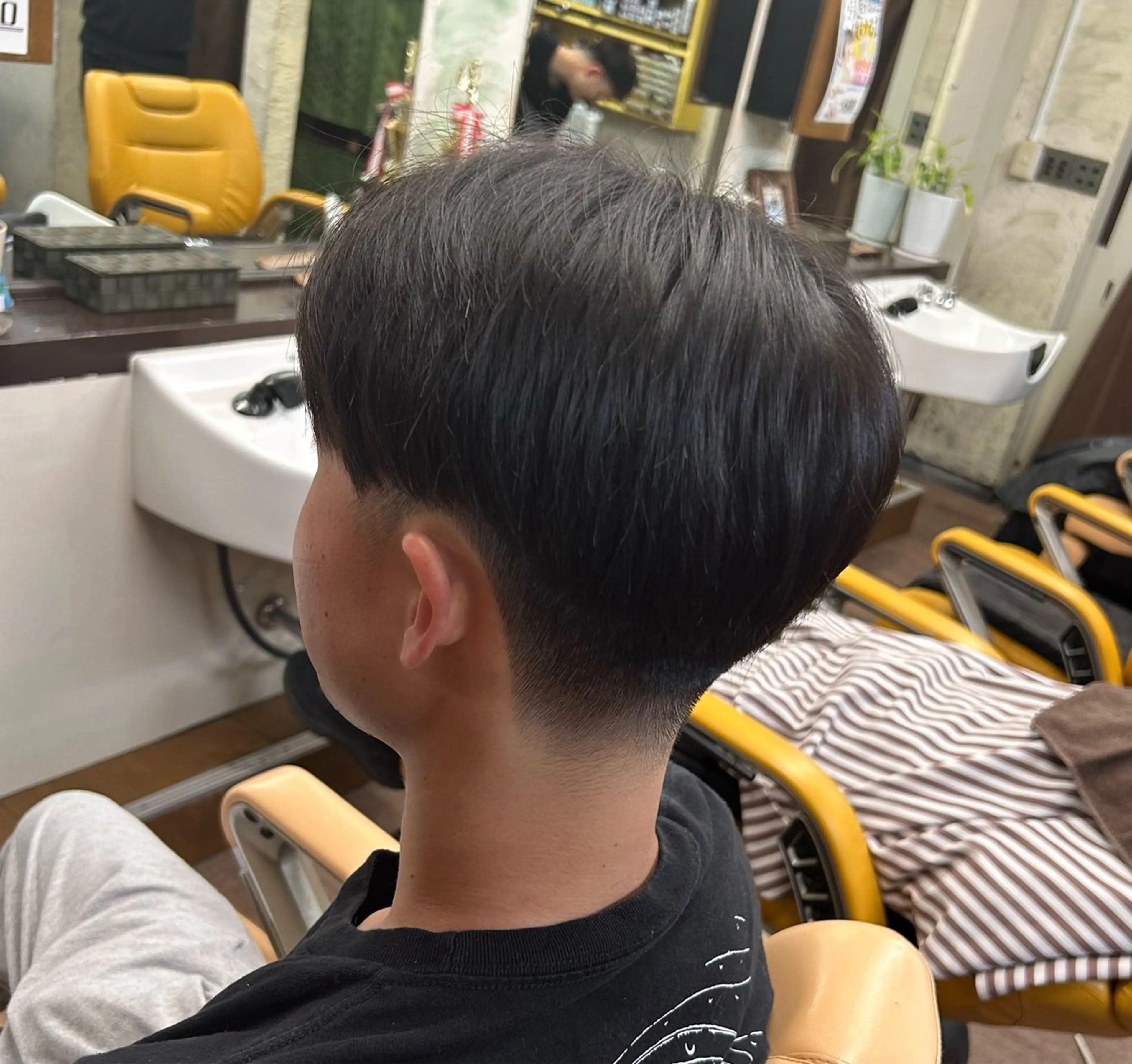 ショート メンズ マッシュ 刈り上げ 新宿メンズカット✂︎ 能戸蒼生💈のヘアスタイル