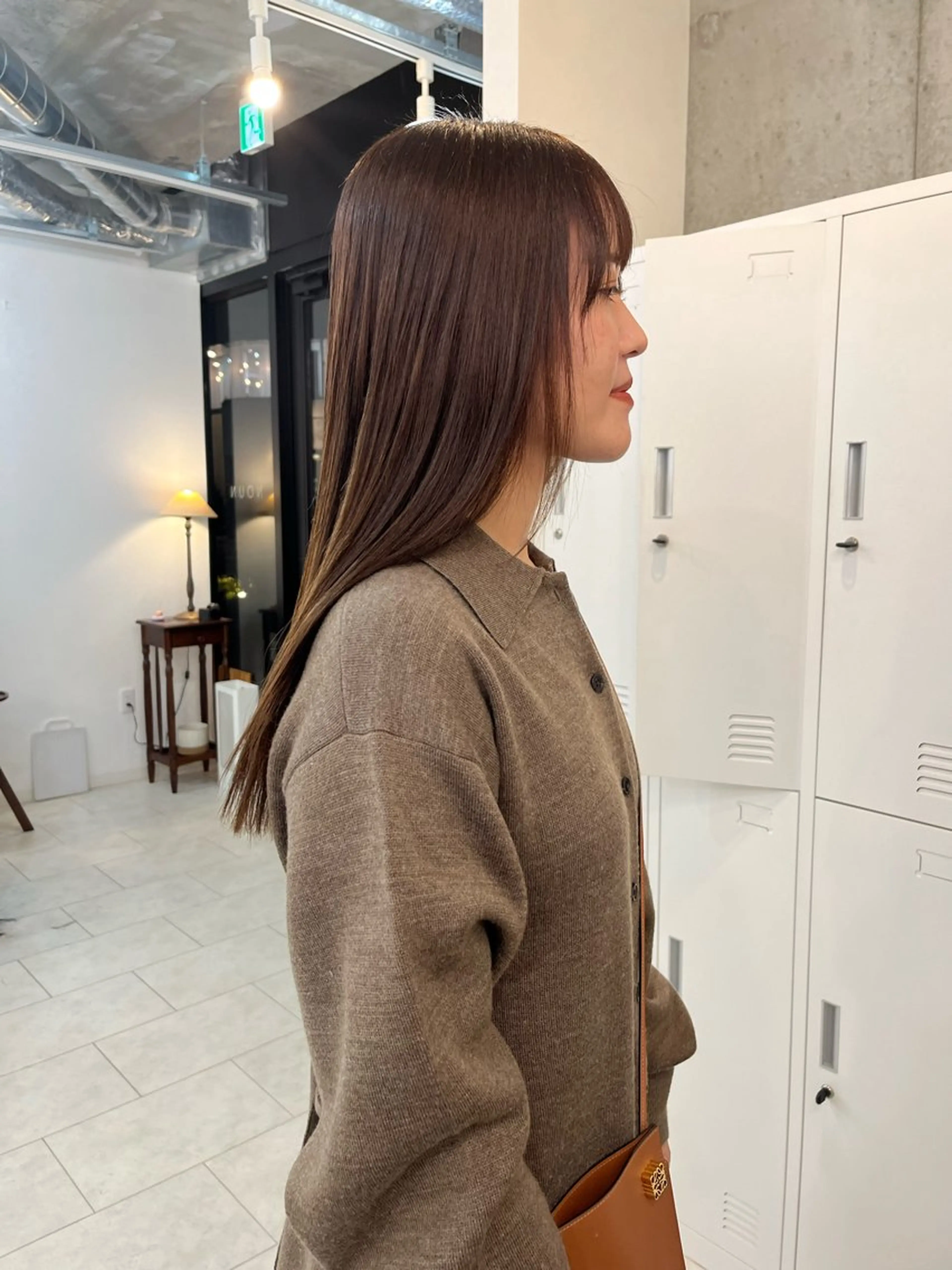 ロング カラー eri kinjoのヘアスタイル