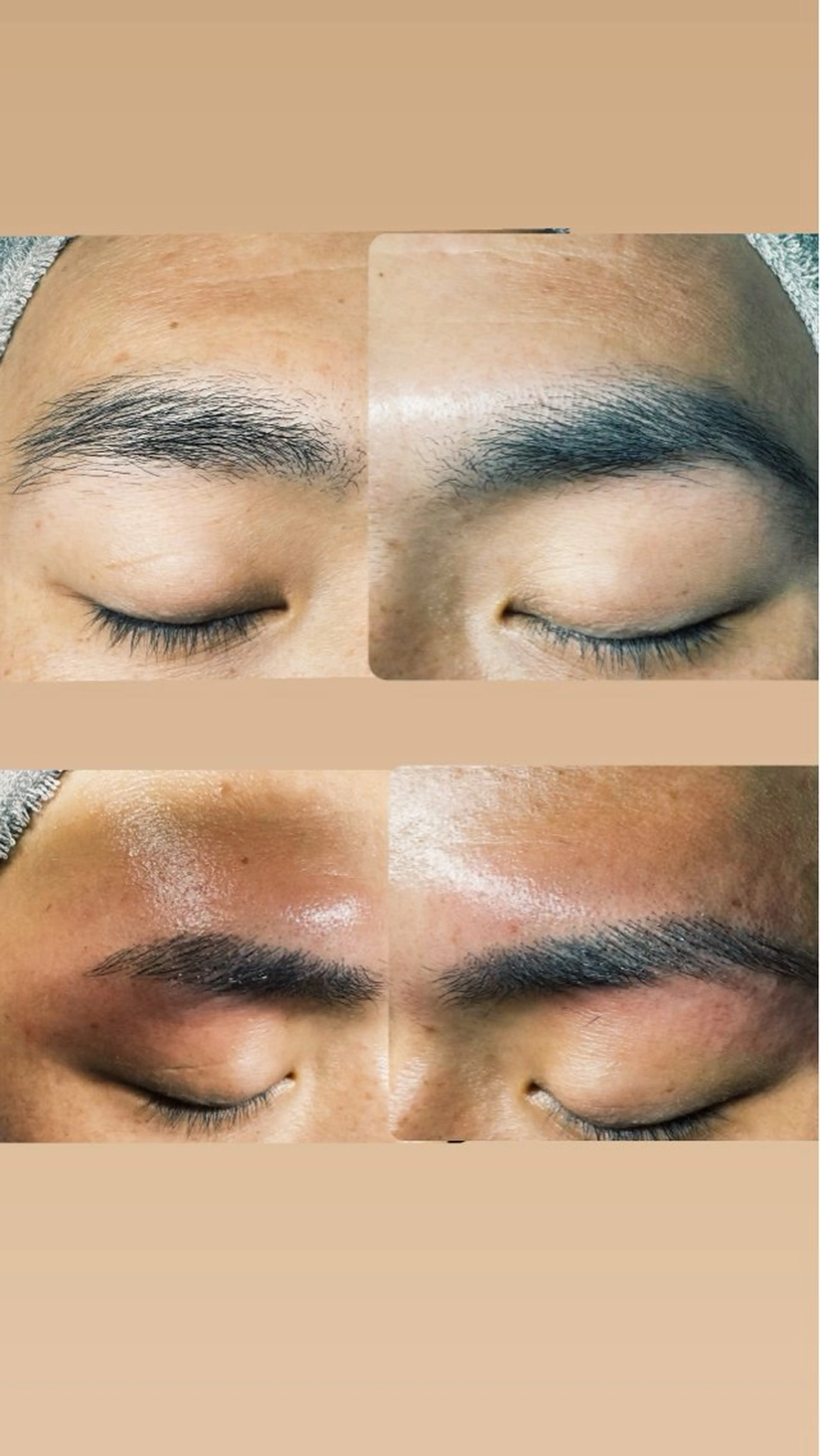 眉毛Wax脱毛の写真