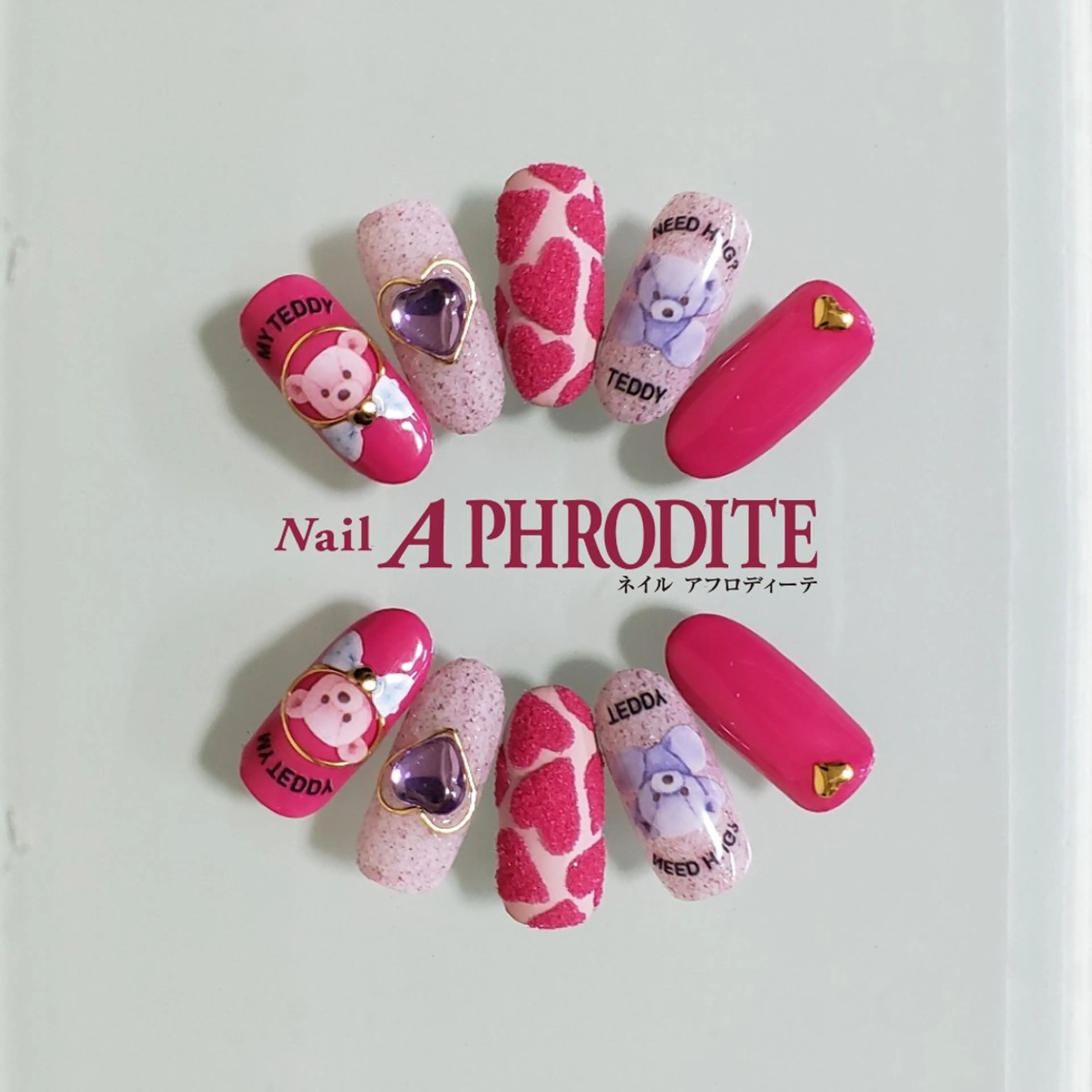 ネイル ジェルネイル ニュアンスネイル スカルプネイル ソフトジェル ネイルチップ Nail  Aphroditeのネイルデザイン