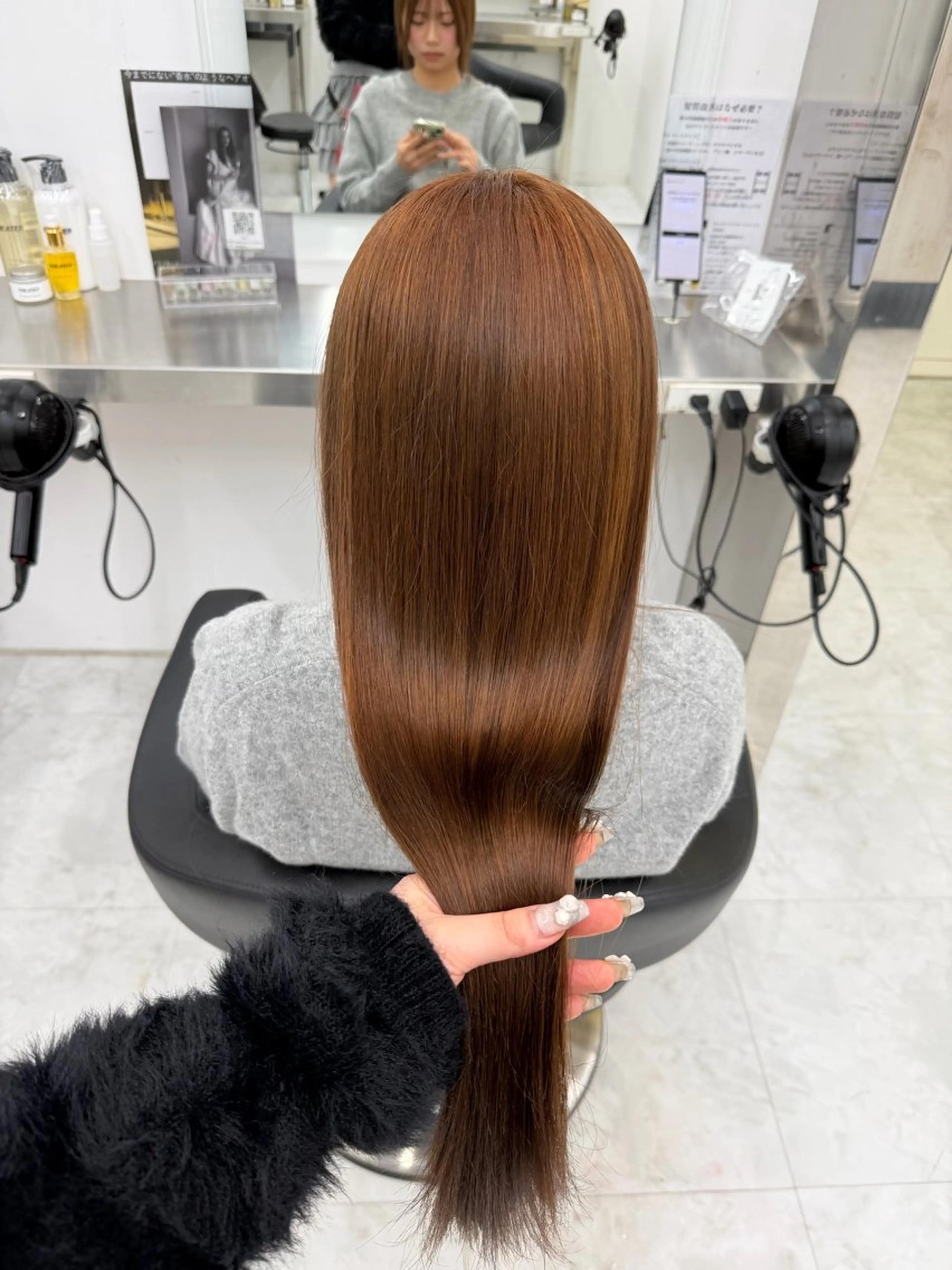 カラー ヘアカラー トリートメント 透明感ベージュ 🎀Anju/渋谷のヘアスタイル