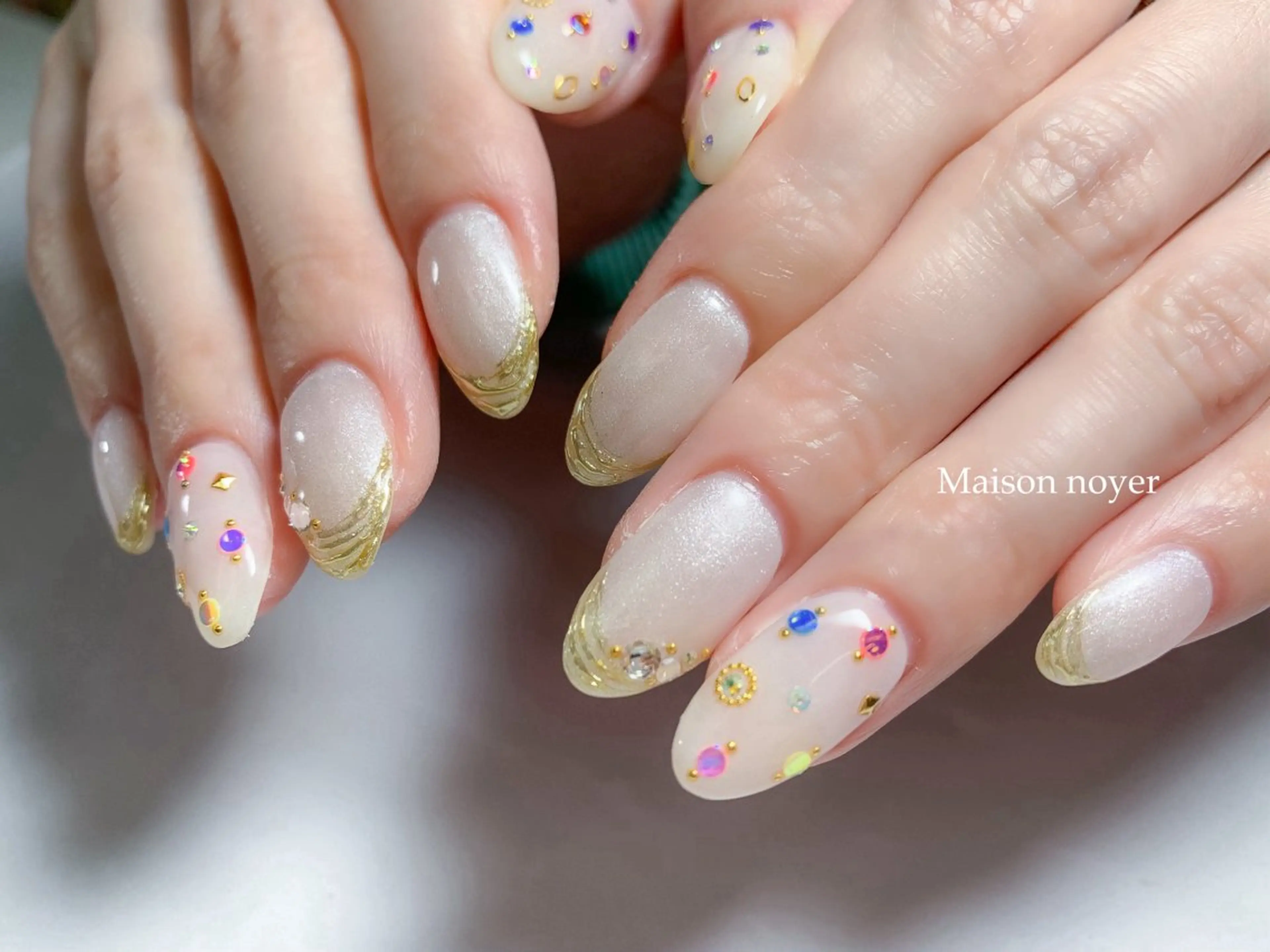 ネイル ハンドネイル Maison noyerのネイルデザイン