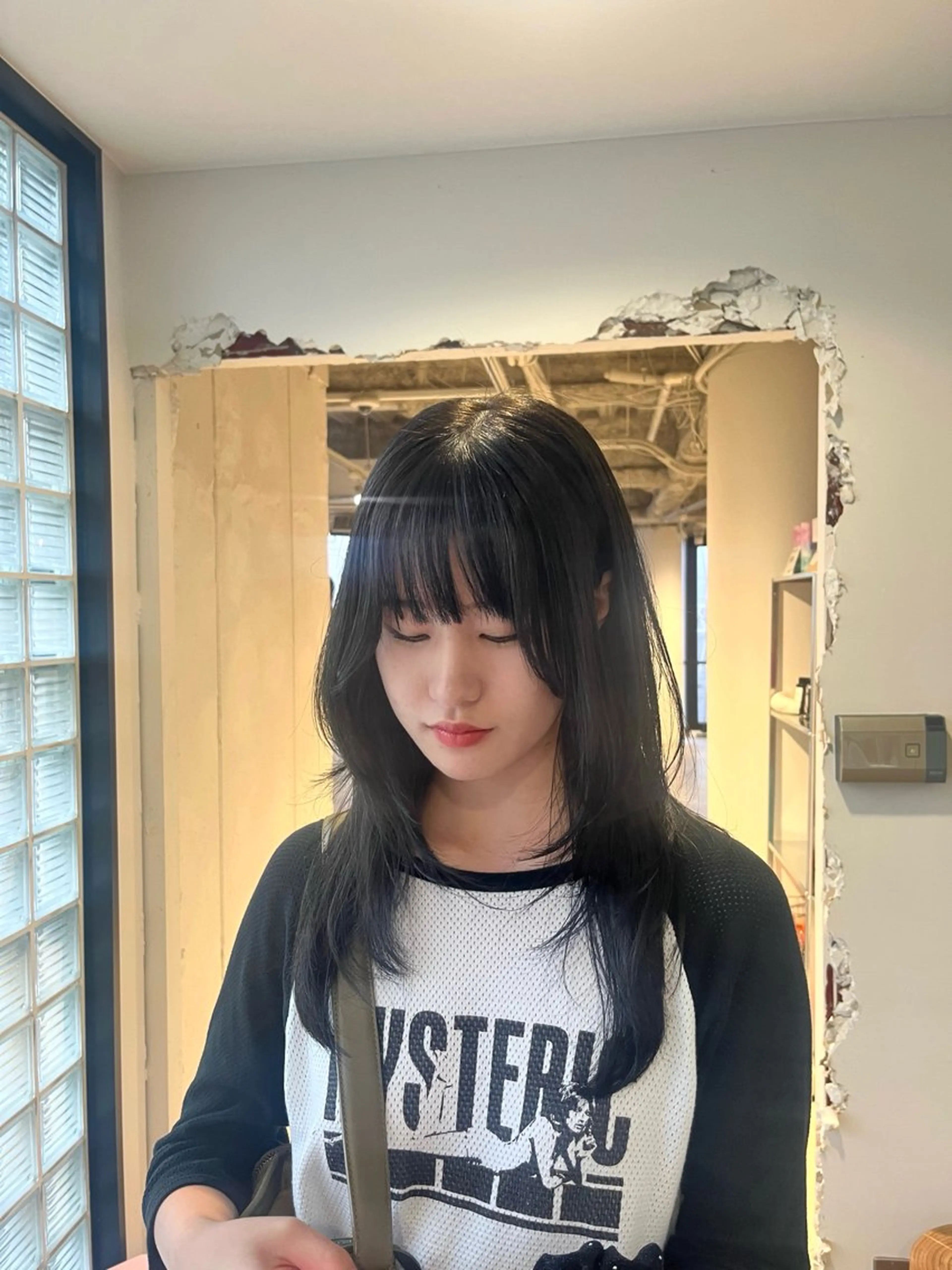 ロング カット ヘアカラー Shion/ レイヤー/髪質改善のヘアスタイル