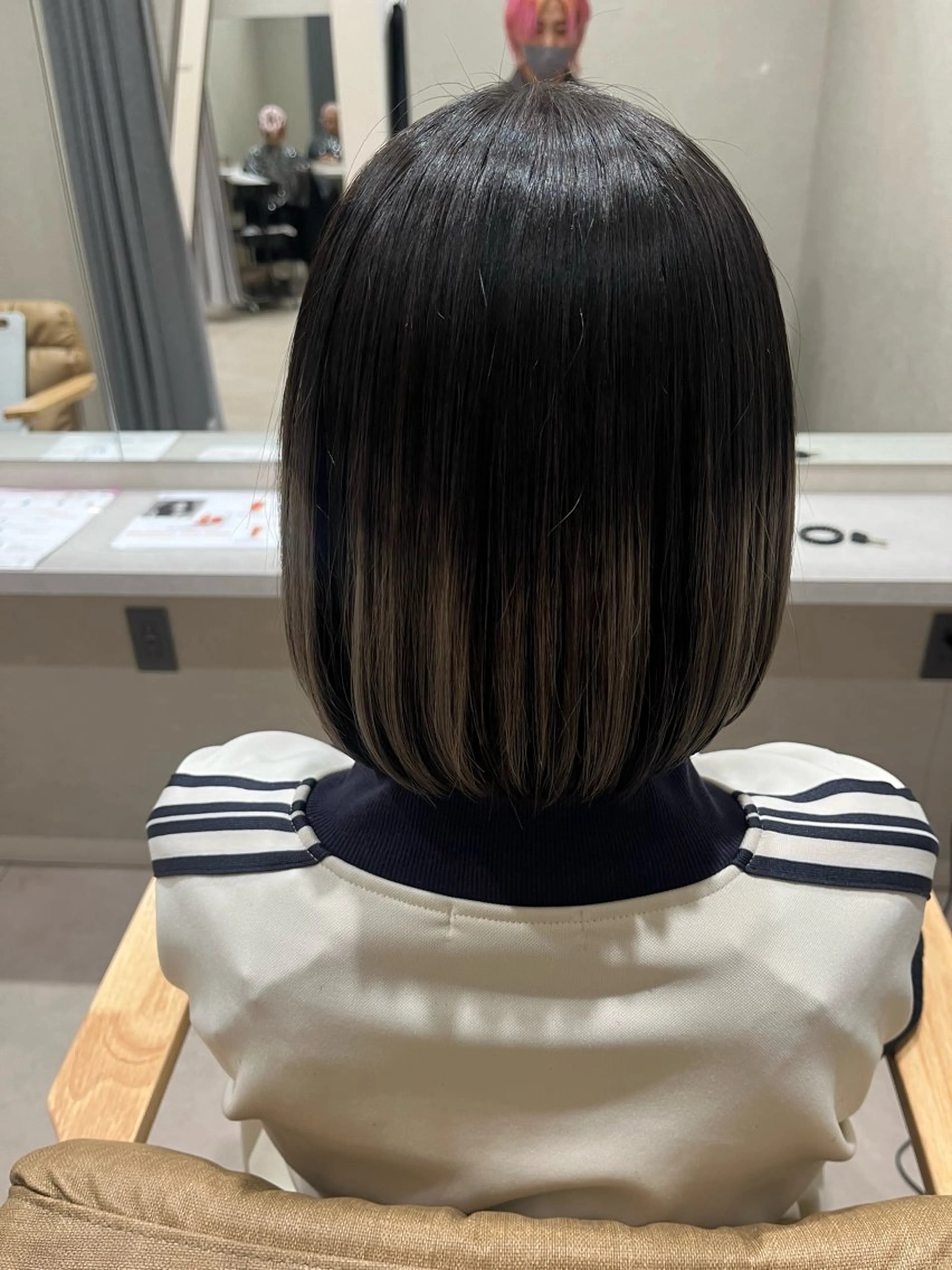 ミディアム カラー グラデーションカラー ボブ カット ヘアカラー トリートメント ブリーチ×透明感カラ ー 大分 Keigoのヘアスタイル