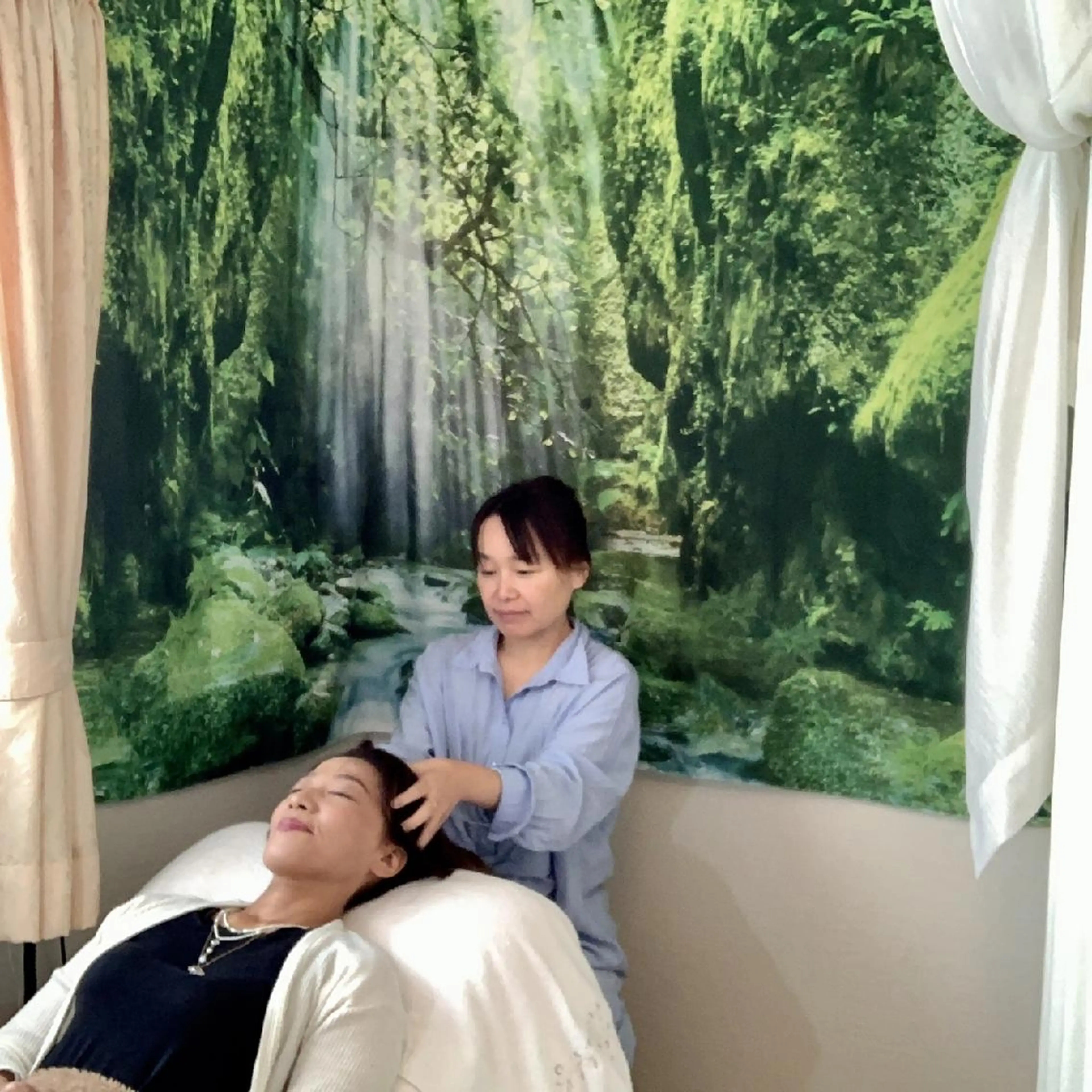 【超リラックスの世界へ】🌟不眠やストレスなど疲れがとれない方🧠心と体を整える瞑想シータヘッドマッサージ🧠の写真