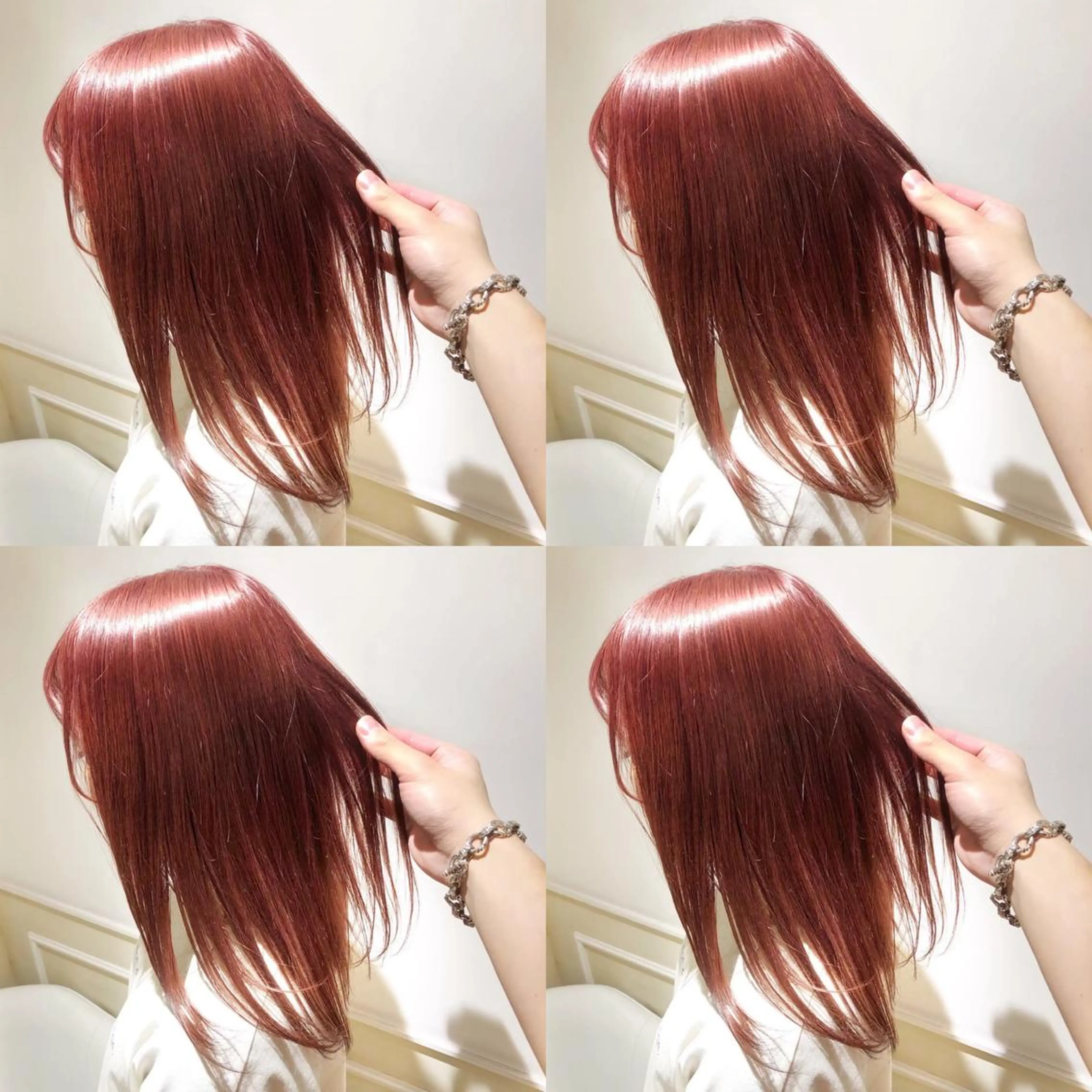 ミディアム カラー ヘアアレンジ 💎韓国レイヤー ×エクステゆうま💎のヘアスタイル