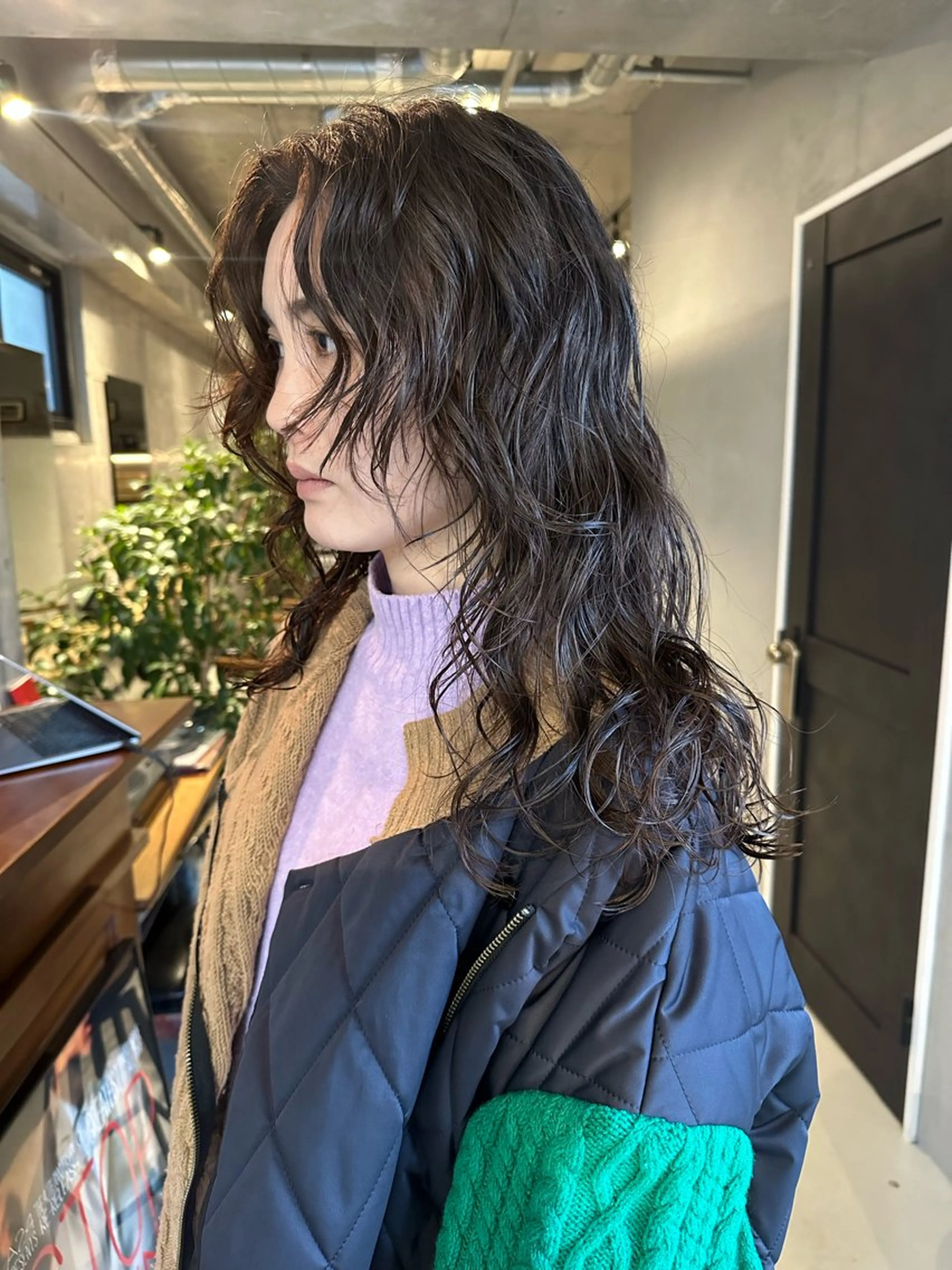 ロング カラー パーマ カット ヘアカラー パーマ トリートメント 斎藤祐樹 /レイヤー/パーマのヘアスタイル