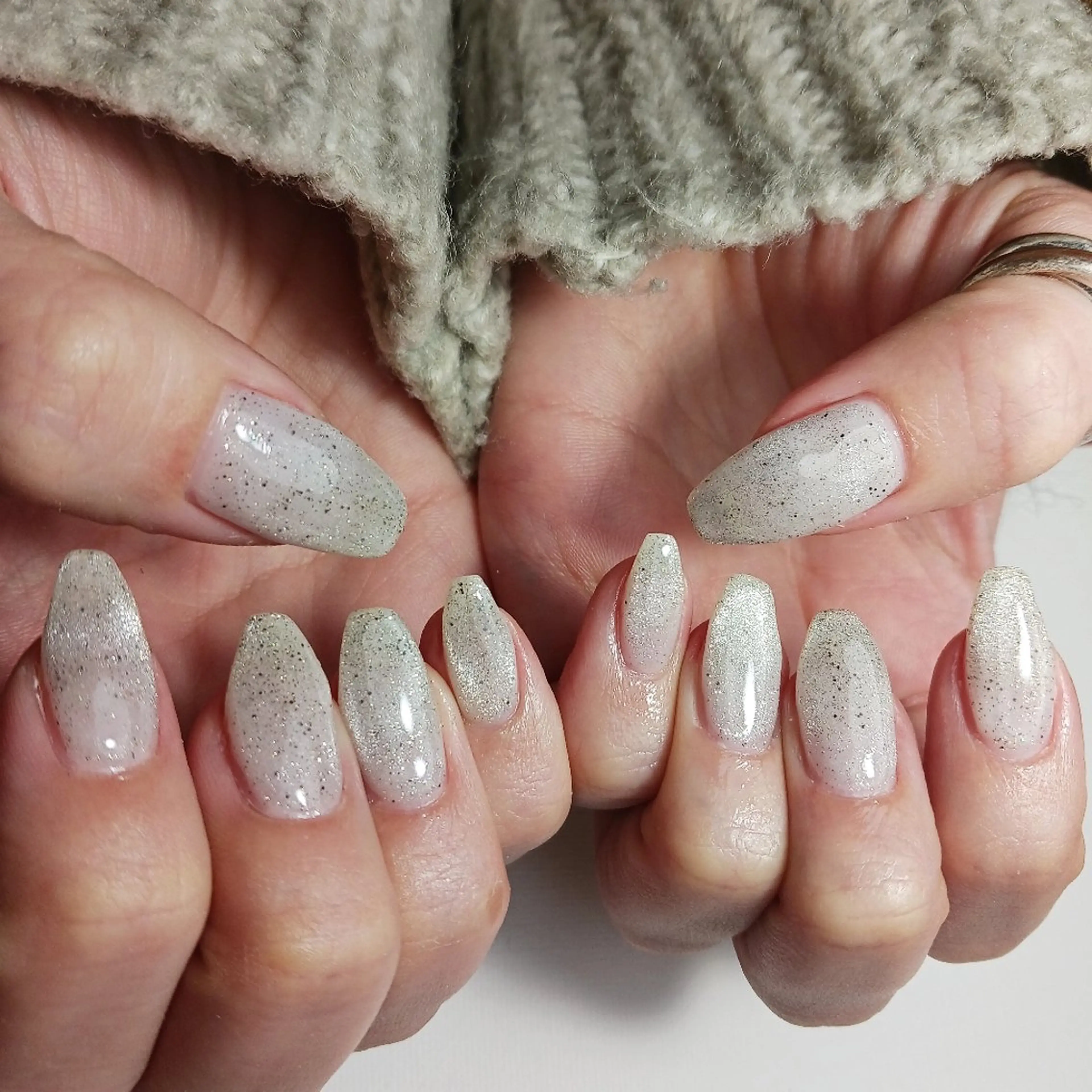 ネイル ジェルネイル マグネットネイル 持ち込み 冬ネイル クリスマス ハンドネイル owlnail /持込みデザイン専門のネイルデザイン