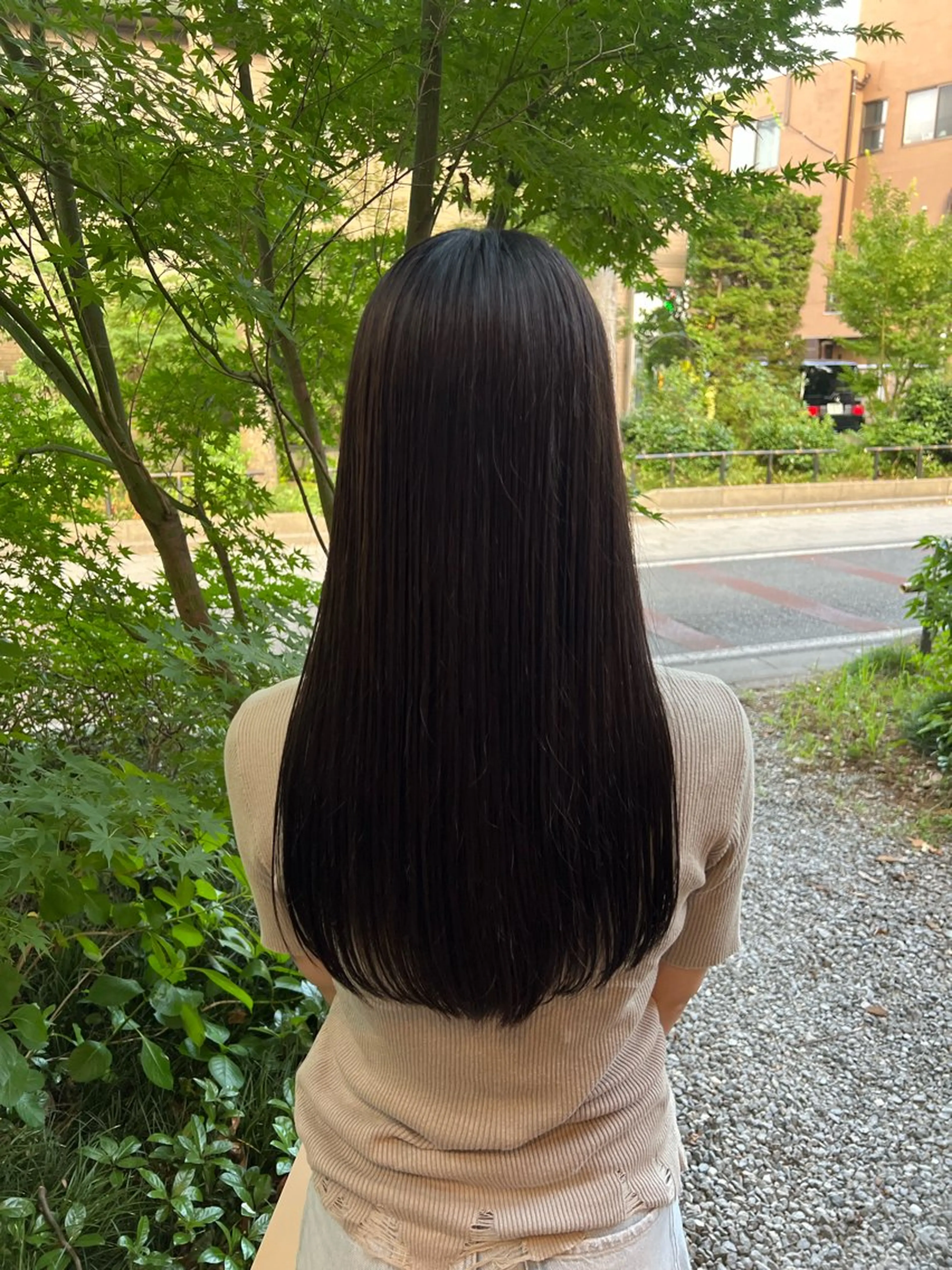 ロング 空 龍之介　　カラー 特化/レイヤーカットのヘアスタイル