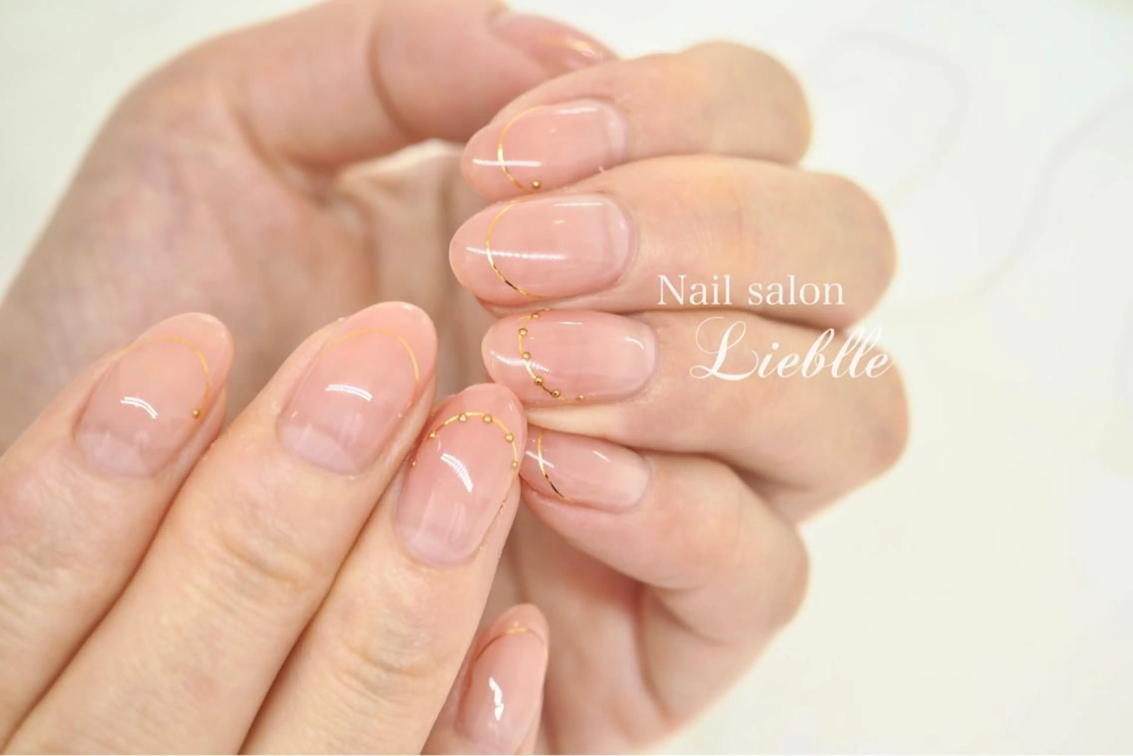 ショート カラー ネイル ハンドネイル Nail salon Lieblleのネイルデザイン