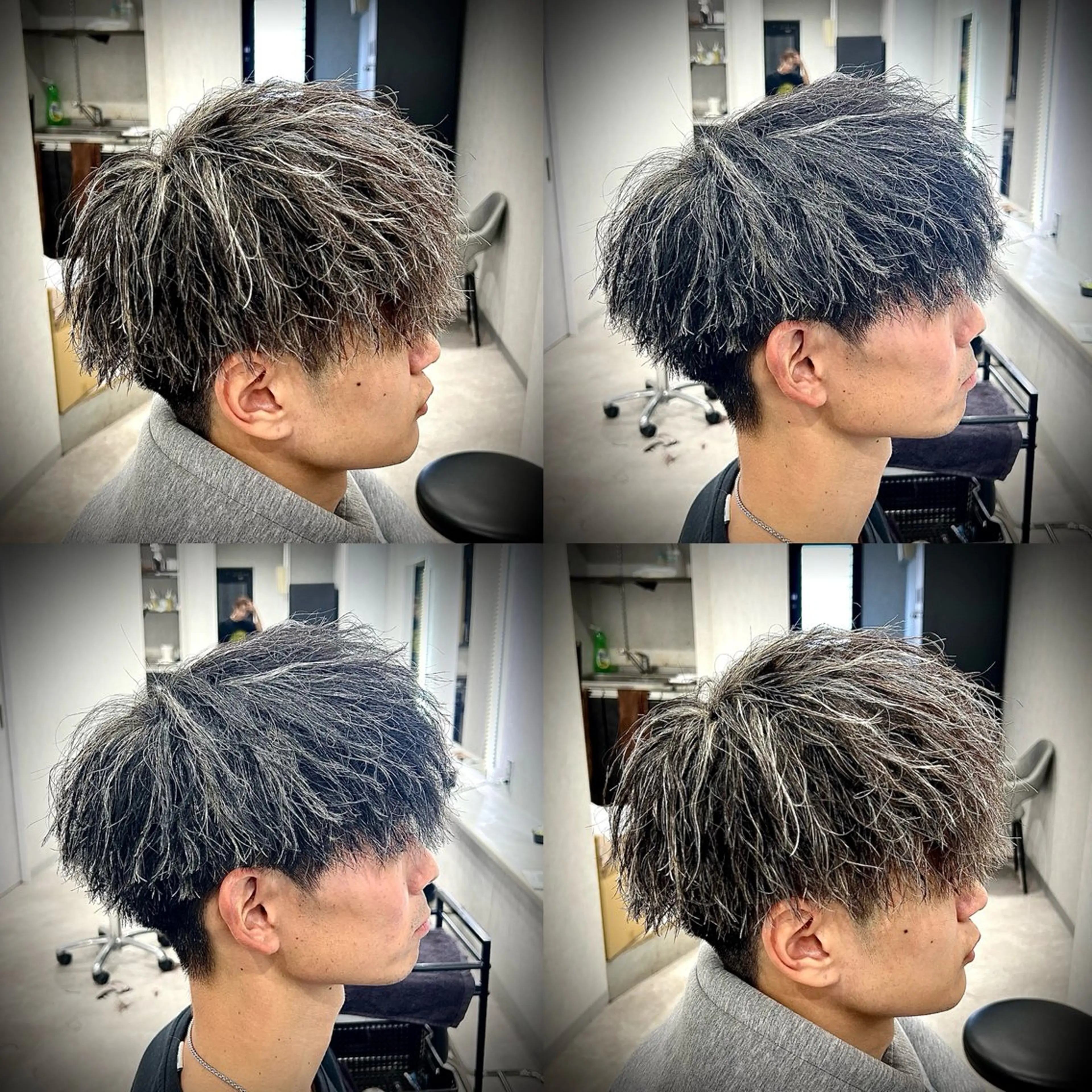 メンズ カット ヘアカラー パーマ 🔥EDEN春日部パ ーマ特化SHOTAのヘアスタイル