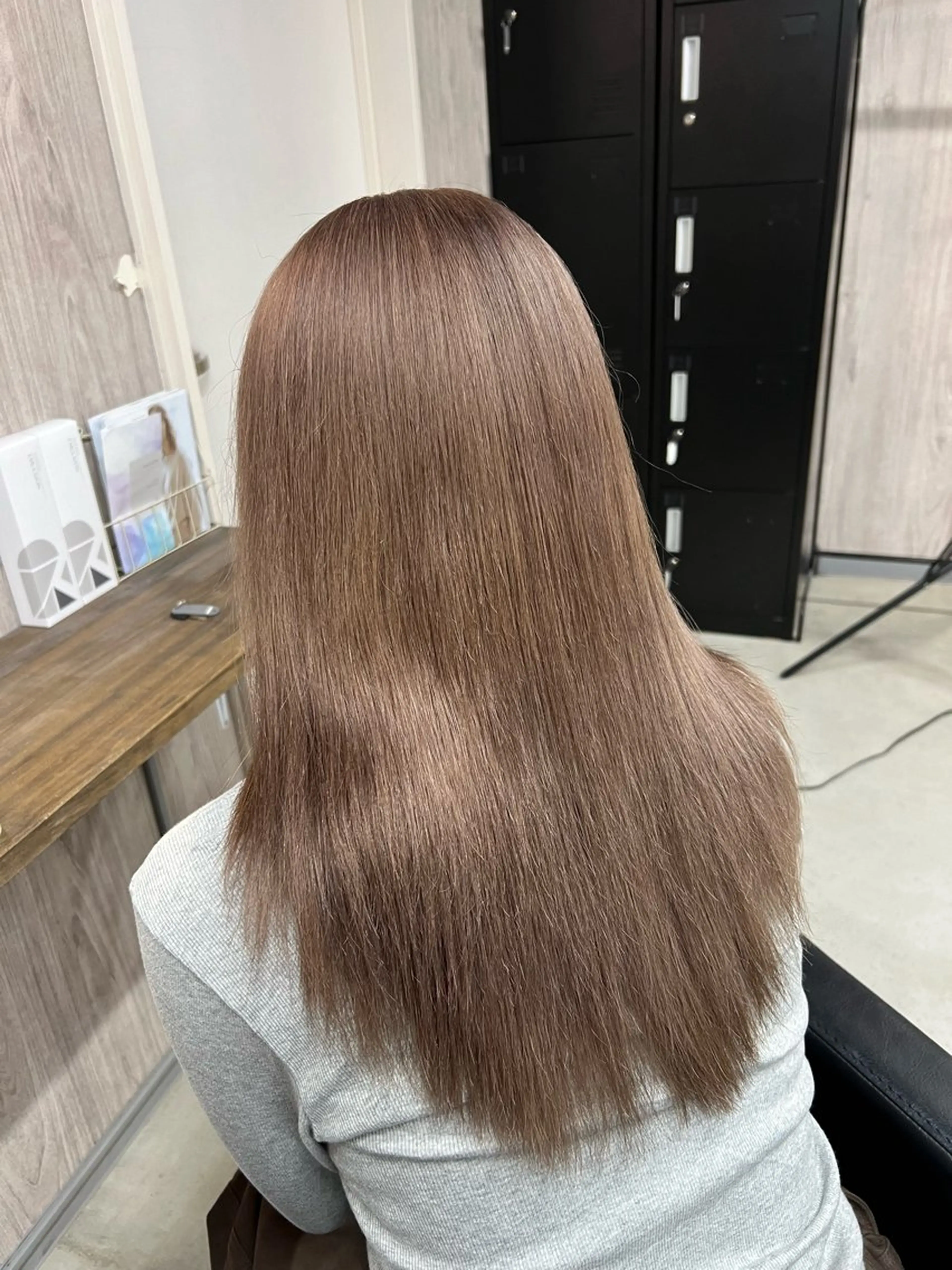 ロング ヘアカラー lafit kaede/韓国ヘアのヘアスタイル