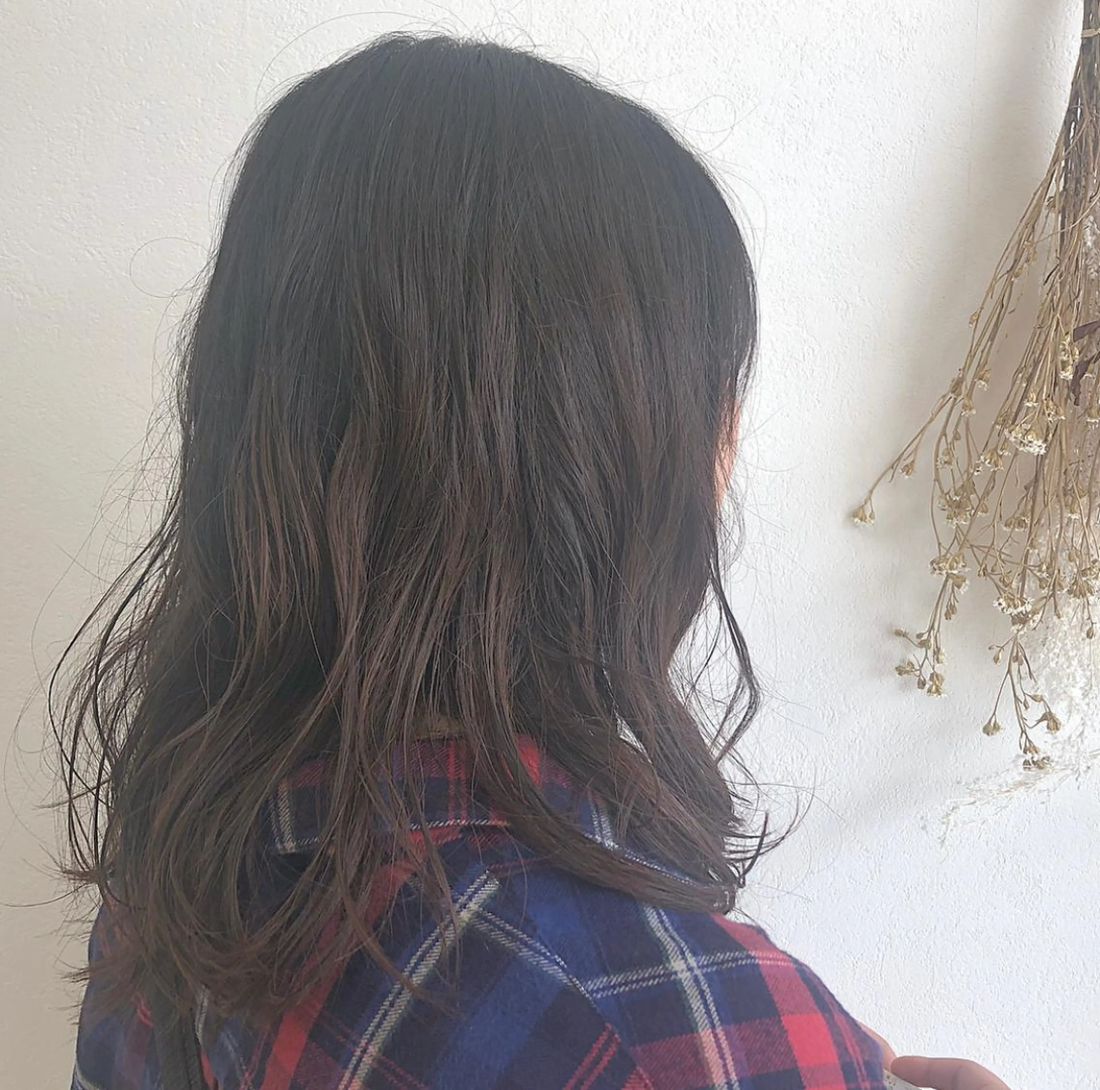 セミロング パーマ うる艶レイヤーカット hinakoのヘアスタイル