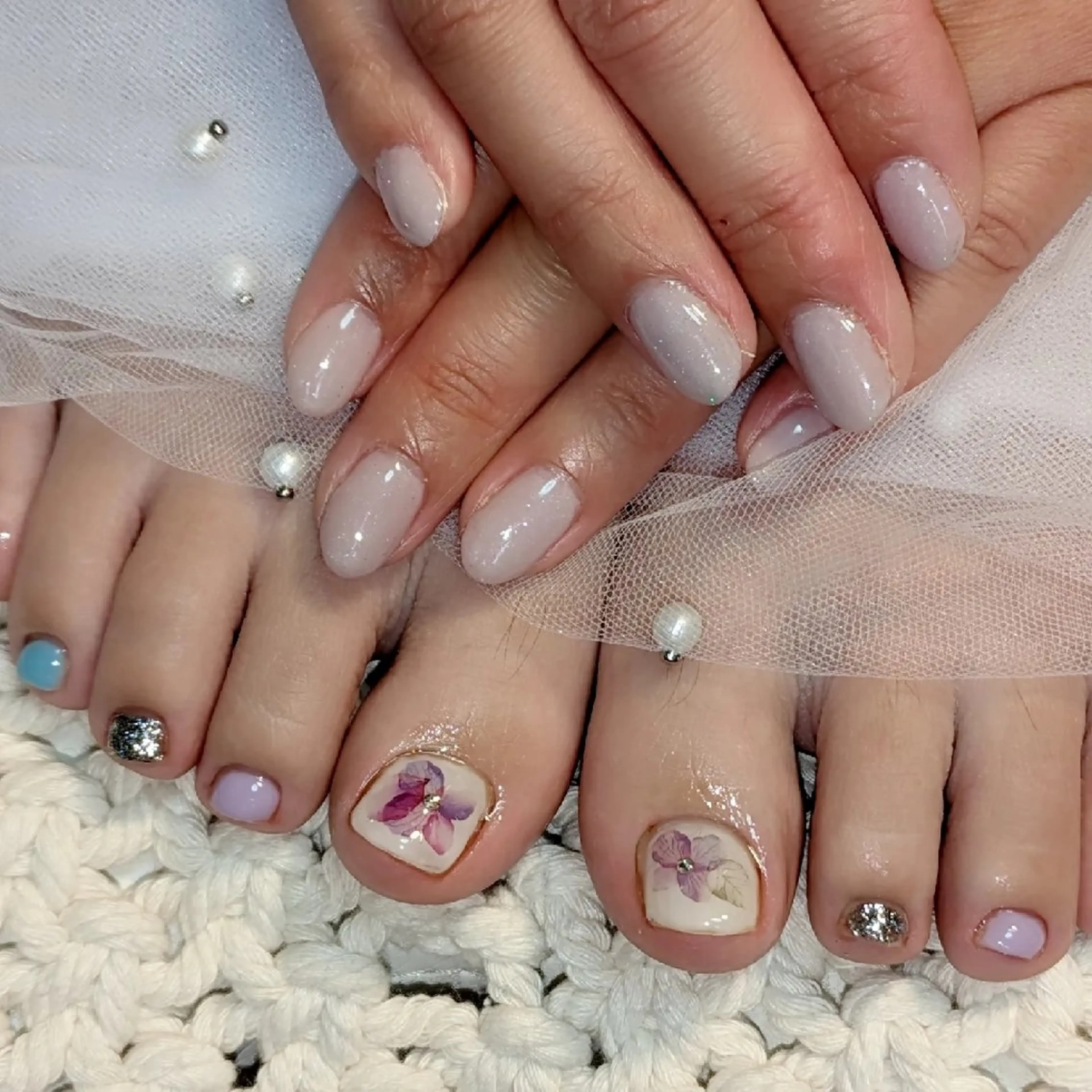 ネイル フットネイル m&pPrivate nailsalonのネイルデザイン