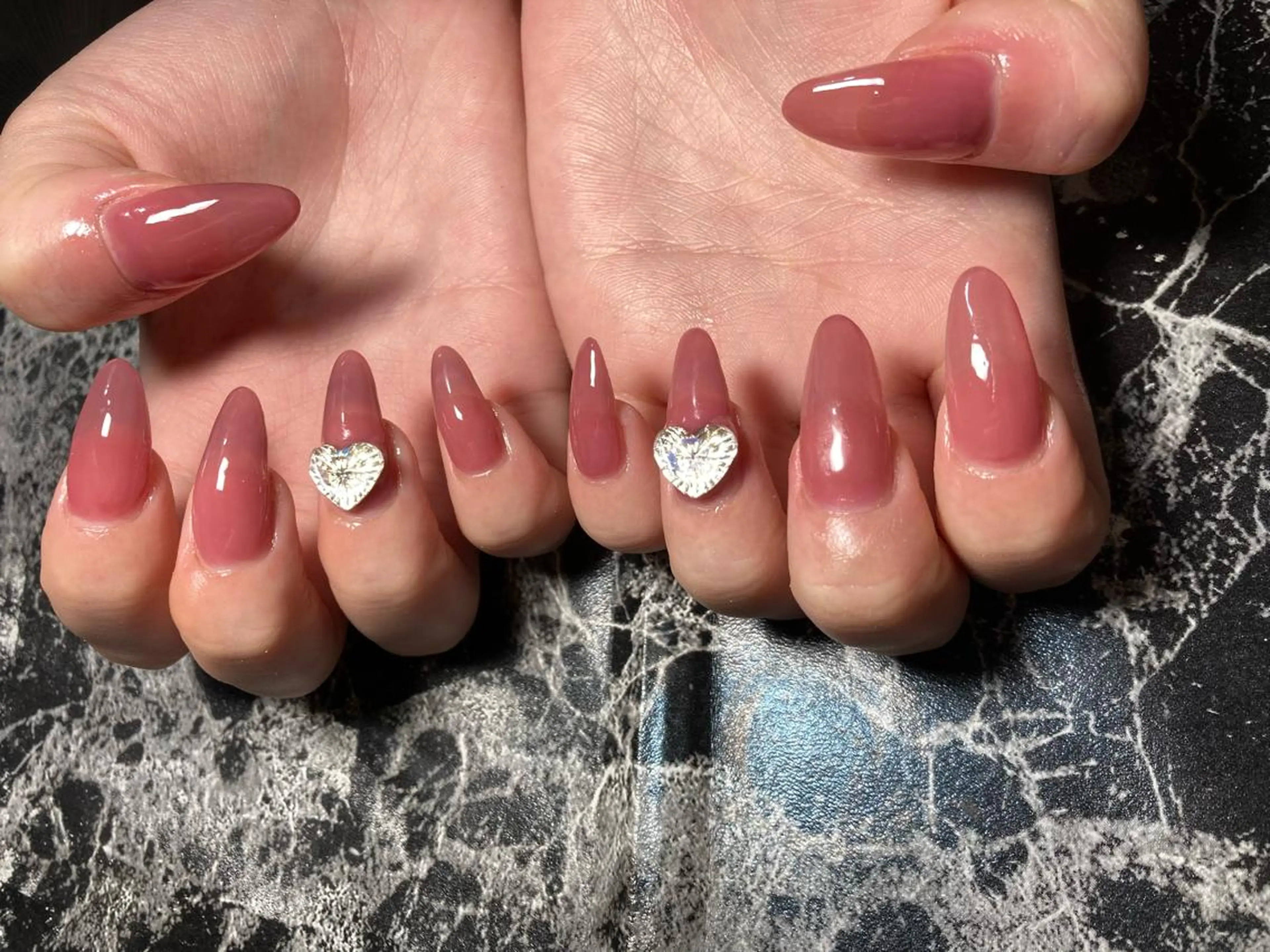 ロング ネイル スカルプネイル ハンドネイル ✴︎ Delightのネイルデザイン