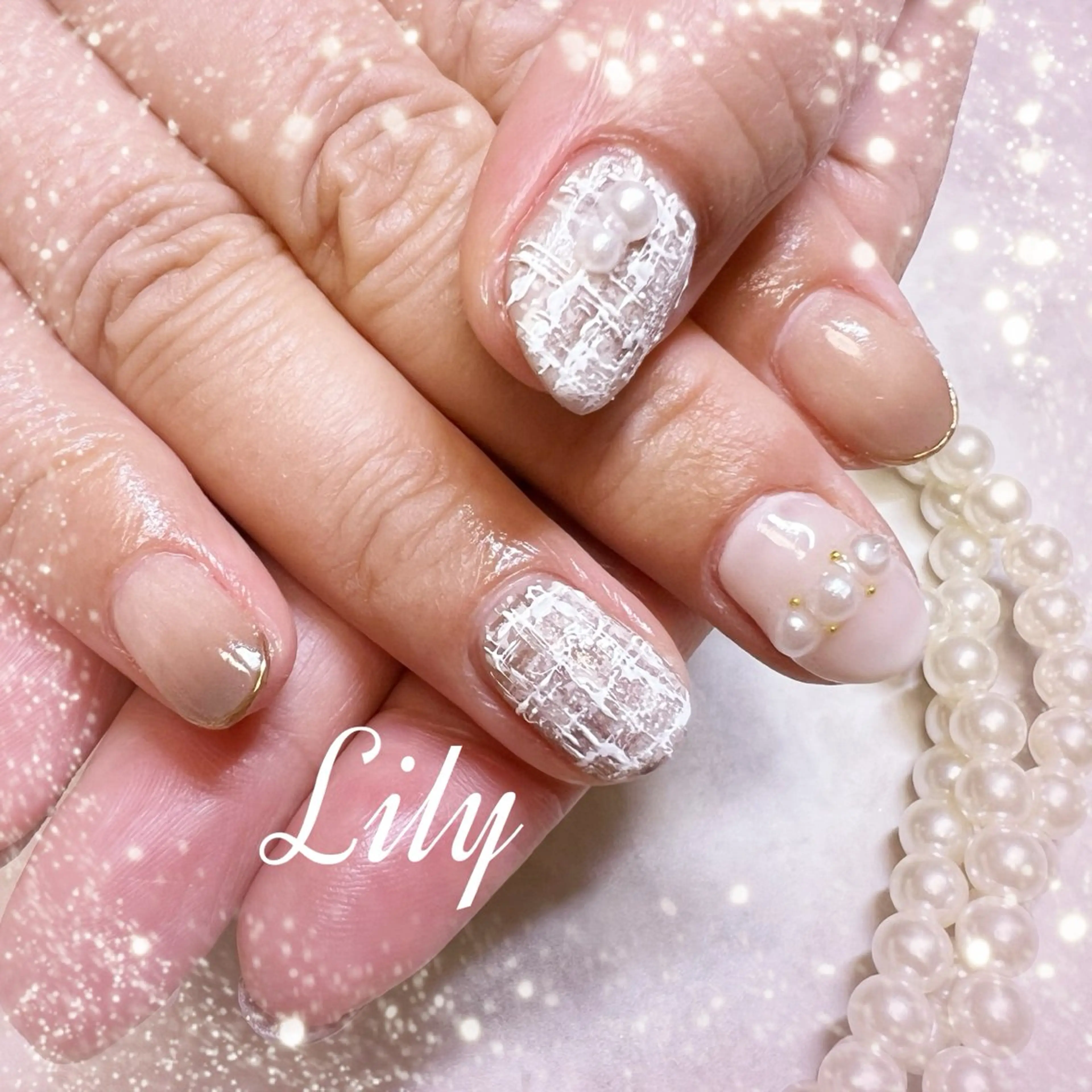 ネイル ハンドネイル Lily*nail 🌻Mii🌻のネイルデザイン