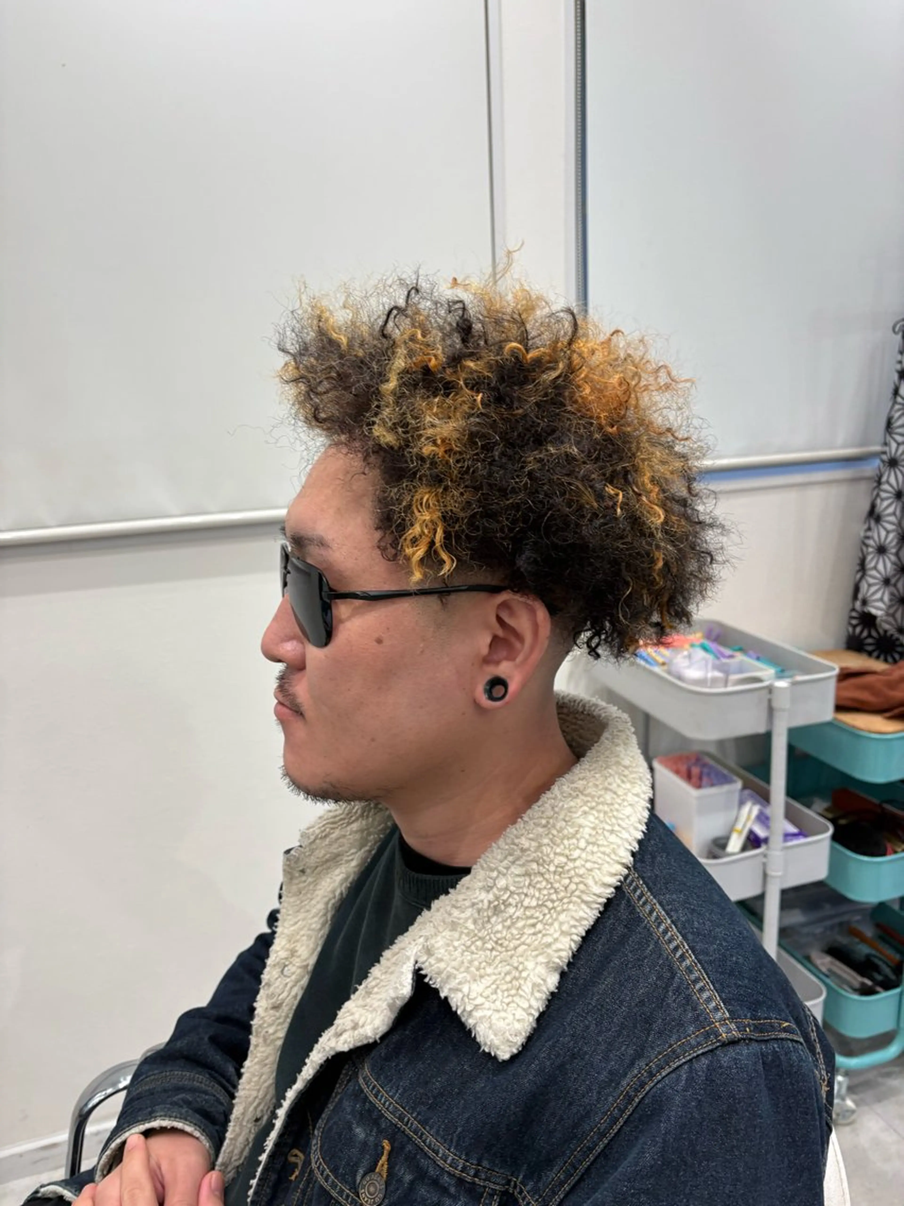 メンズカット➕特殊パーマ［針金パーマ/アフロパーマ］の写真