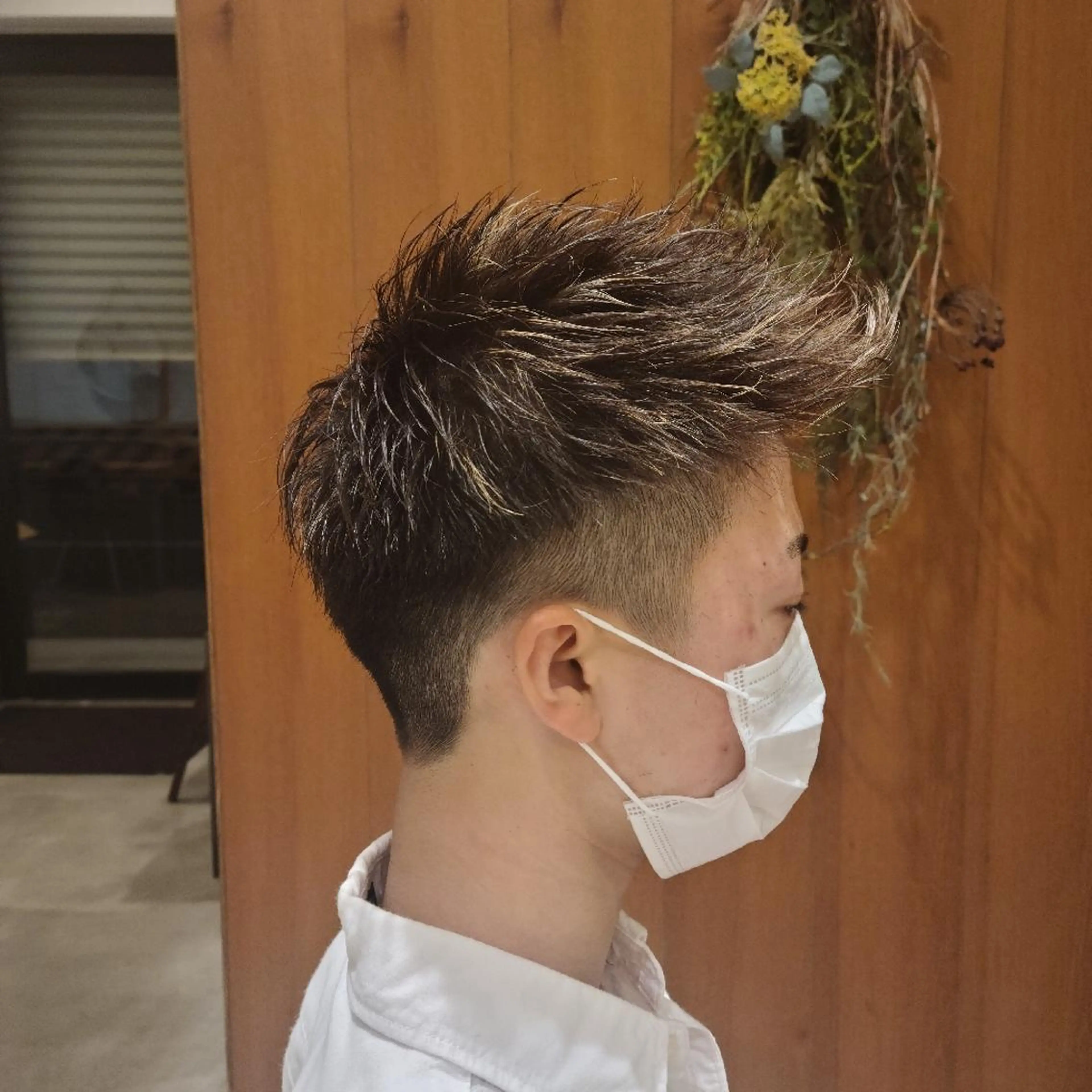 ショート メンズ カット トリートメント 中井 啓悟のヘアスタイル