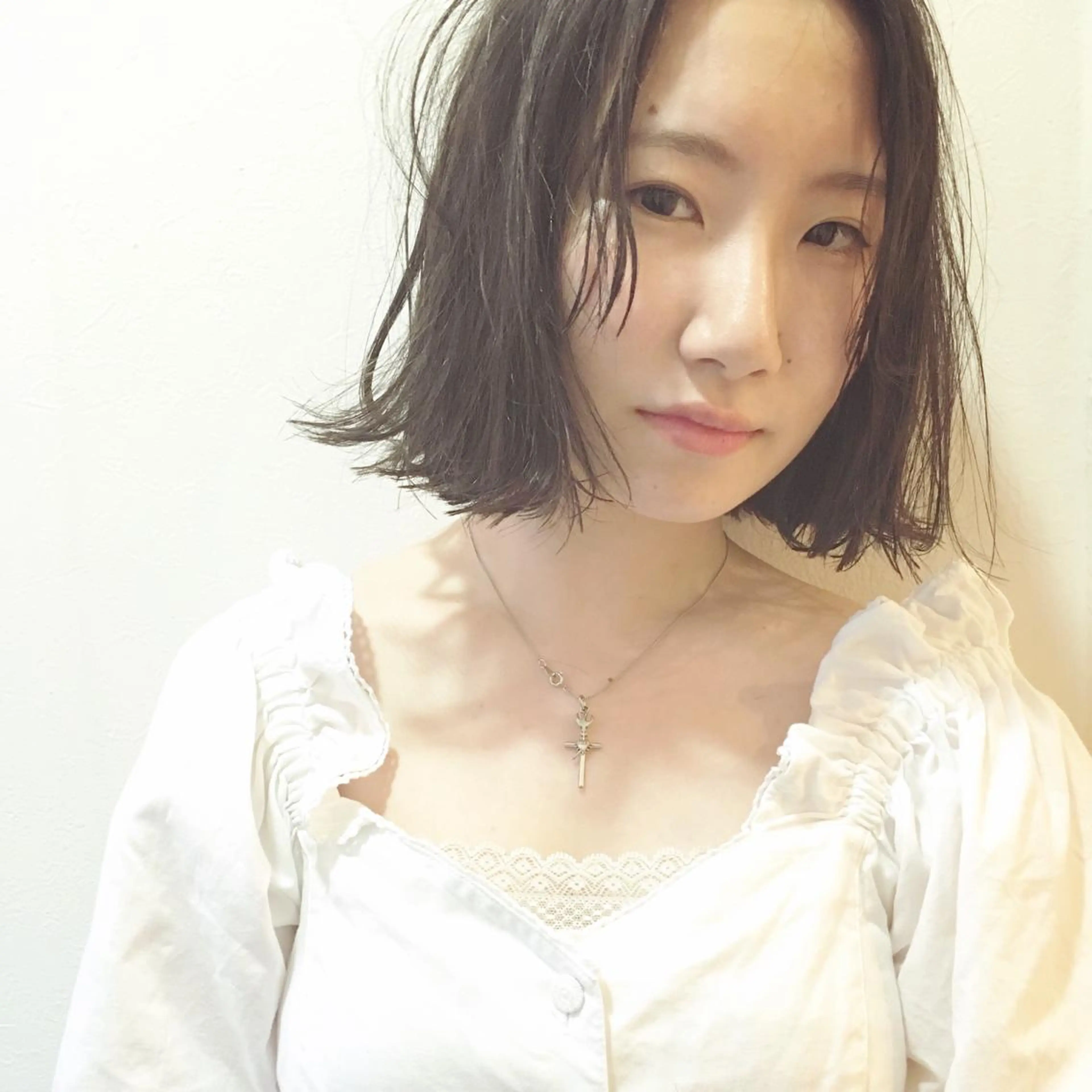 ショート ミディアム ボブ yuki watanabeのヘアスタイル