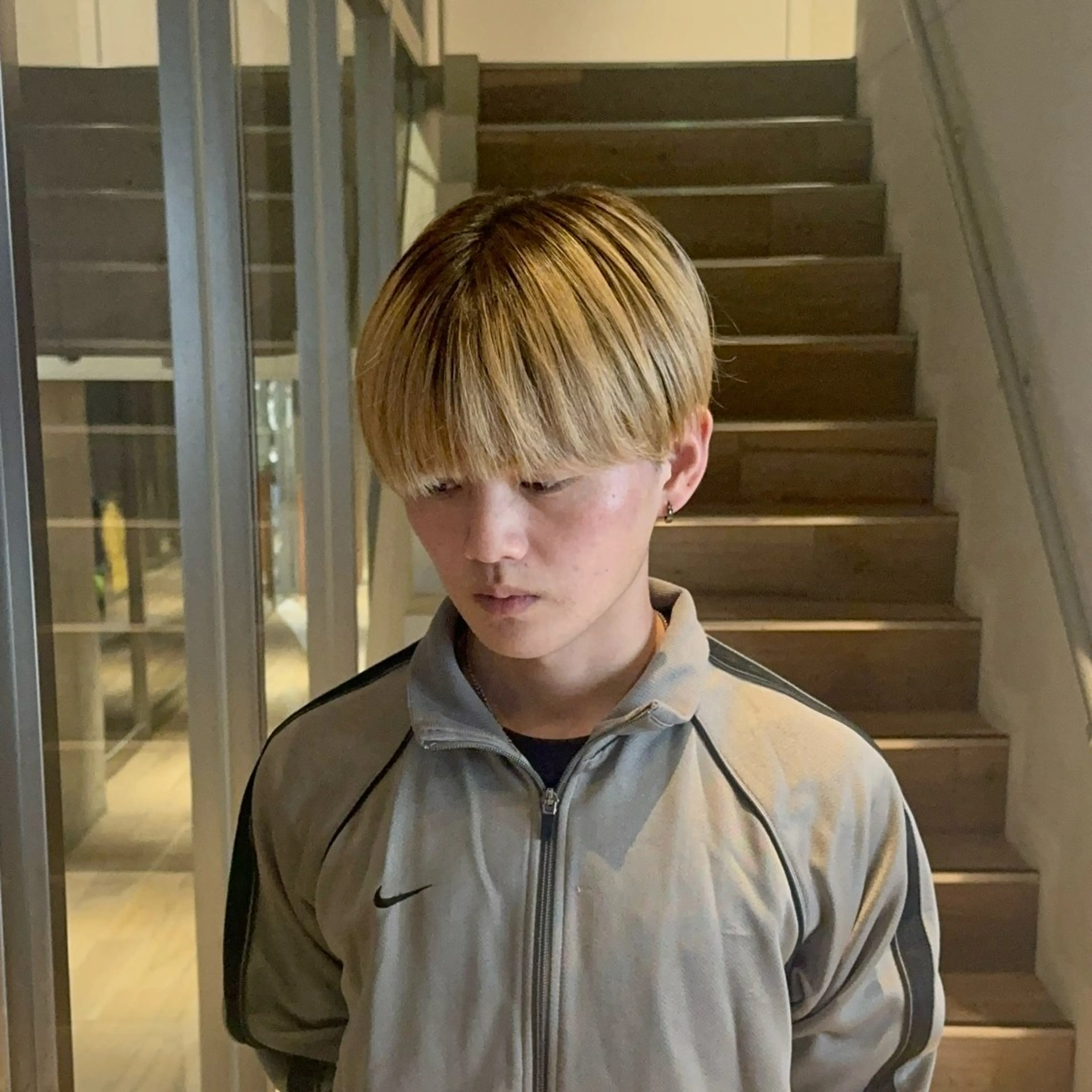 メンズ マッシュ シースルーマッシュ カット アニメオタク美容師/ メンズ特化/僚汰のヘアスタイル