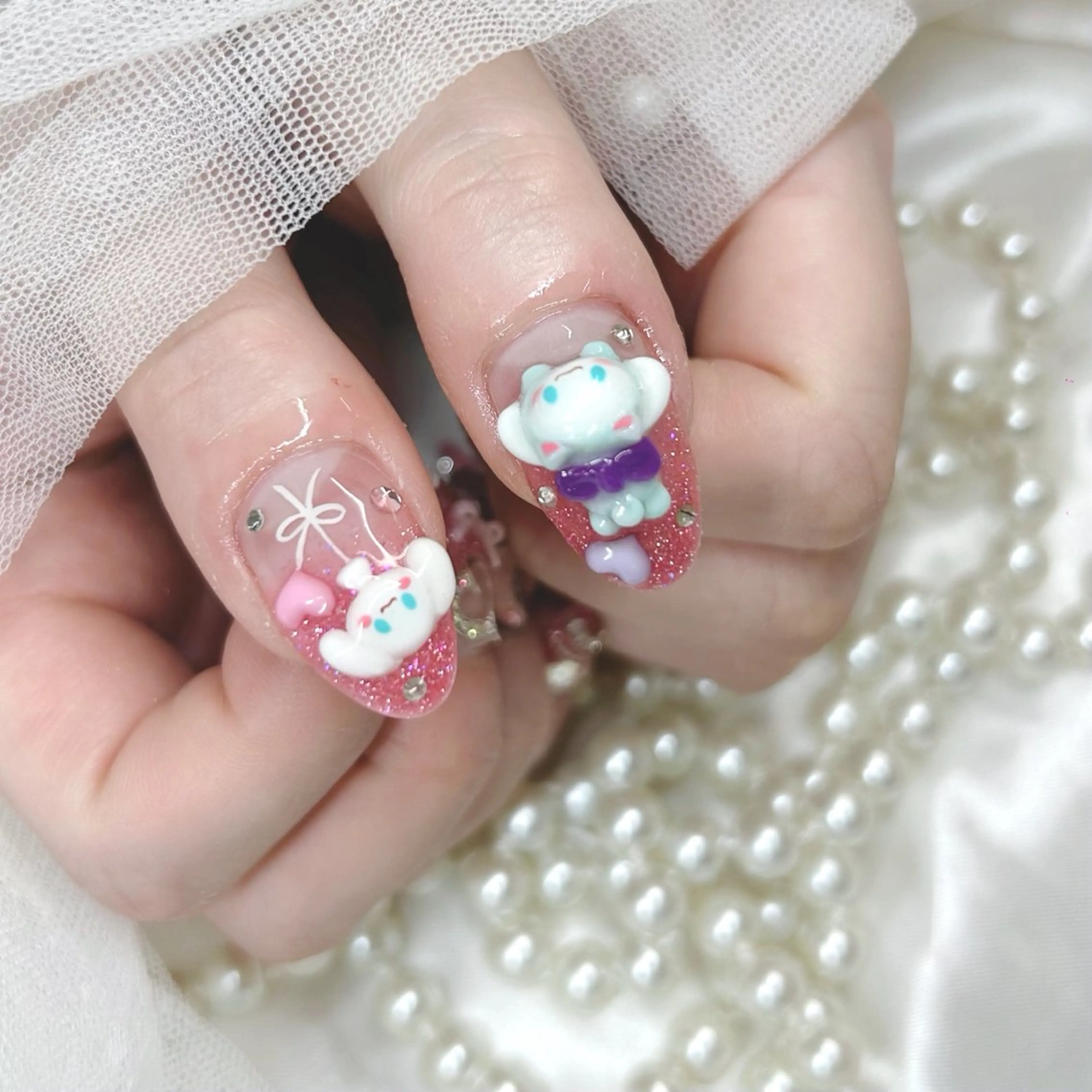 ショート ハンドネイル Nailsalon Angeのネイルデザイン