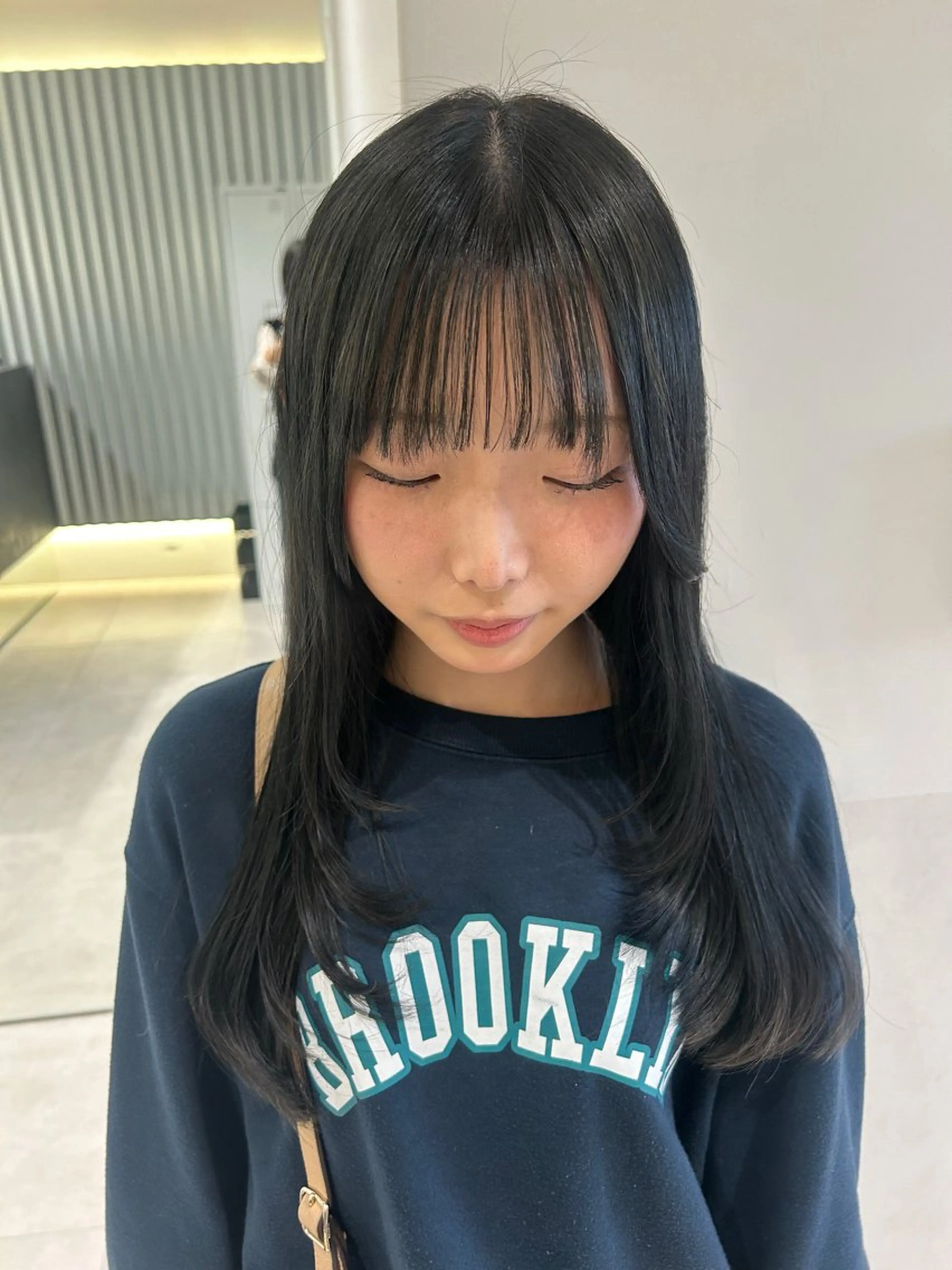 ロング カラー ロングレイヤー レイヤーカット ロング 🤍垢抜け♡透明感 カラーmoeka🤍のヘアスタイル