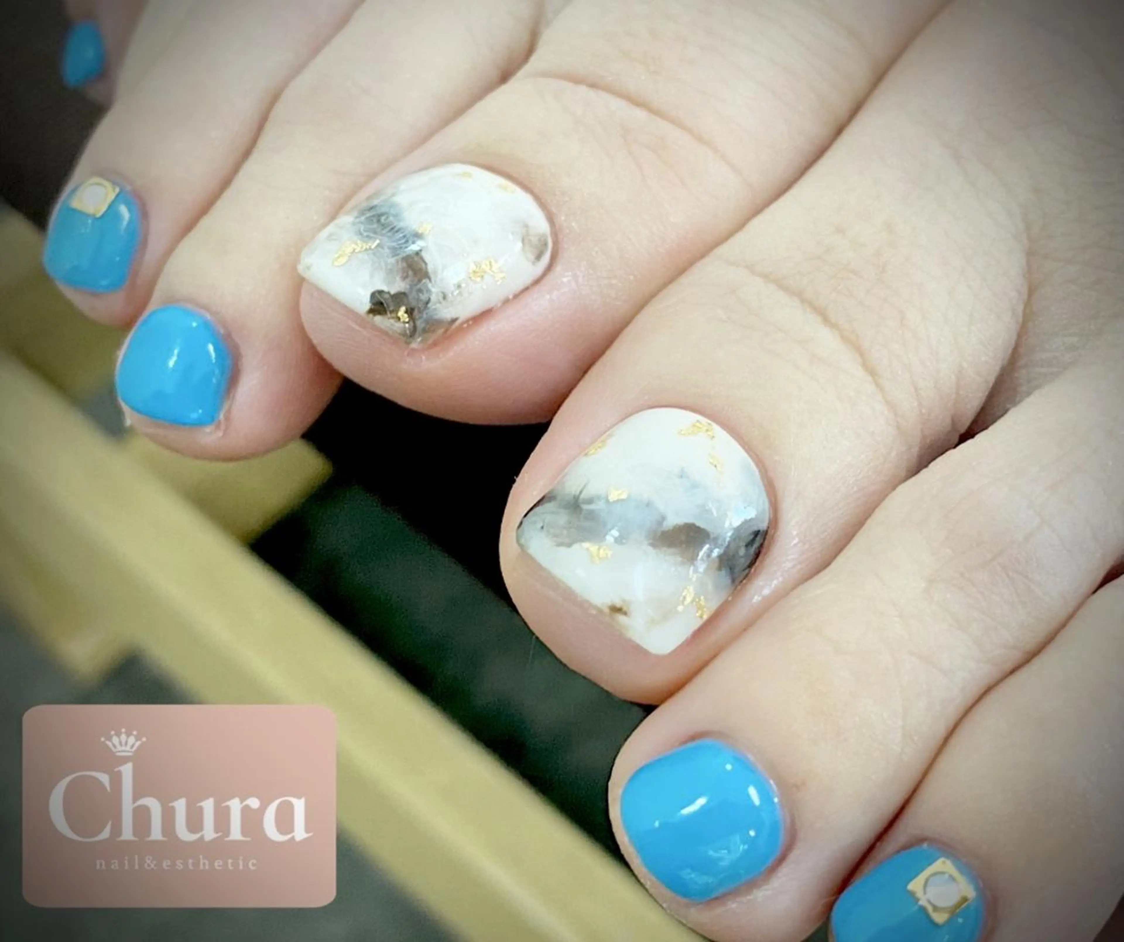 ネイル アートネイル フットネイル 持ち込み chura刈谷店☆ Nailのネイルデザイン