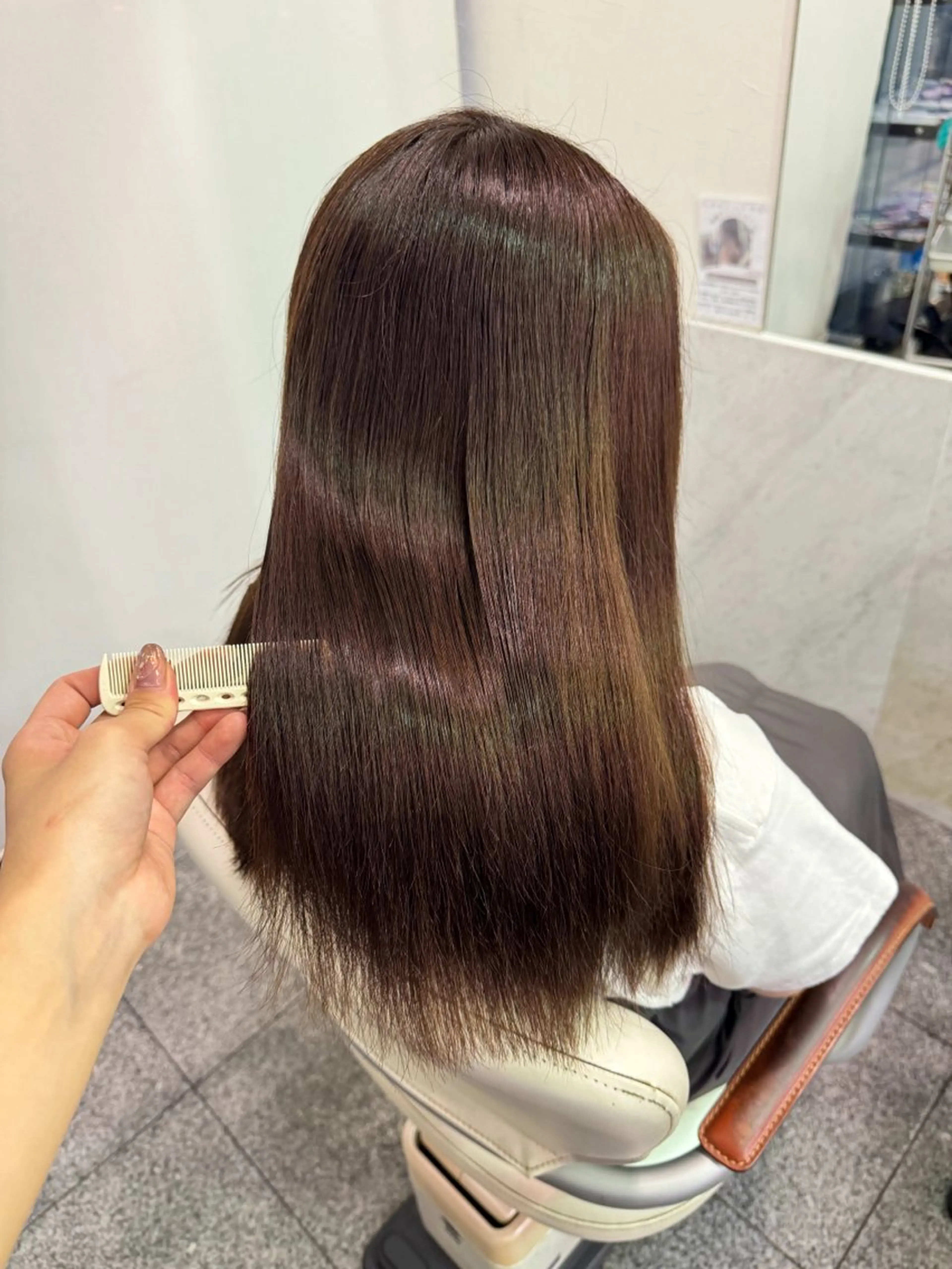 セミロング カラー 🫧ヒシダアキ taboo.i🫧のヘアスタイル