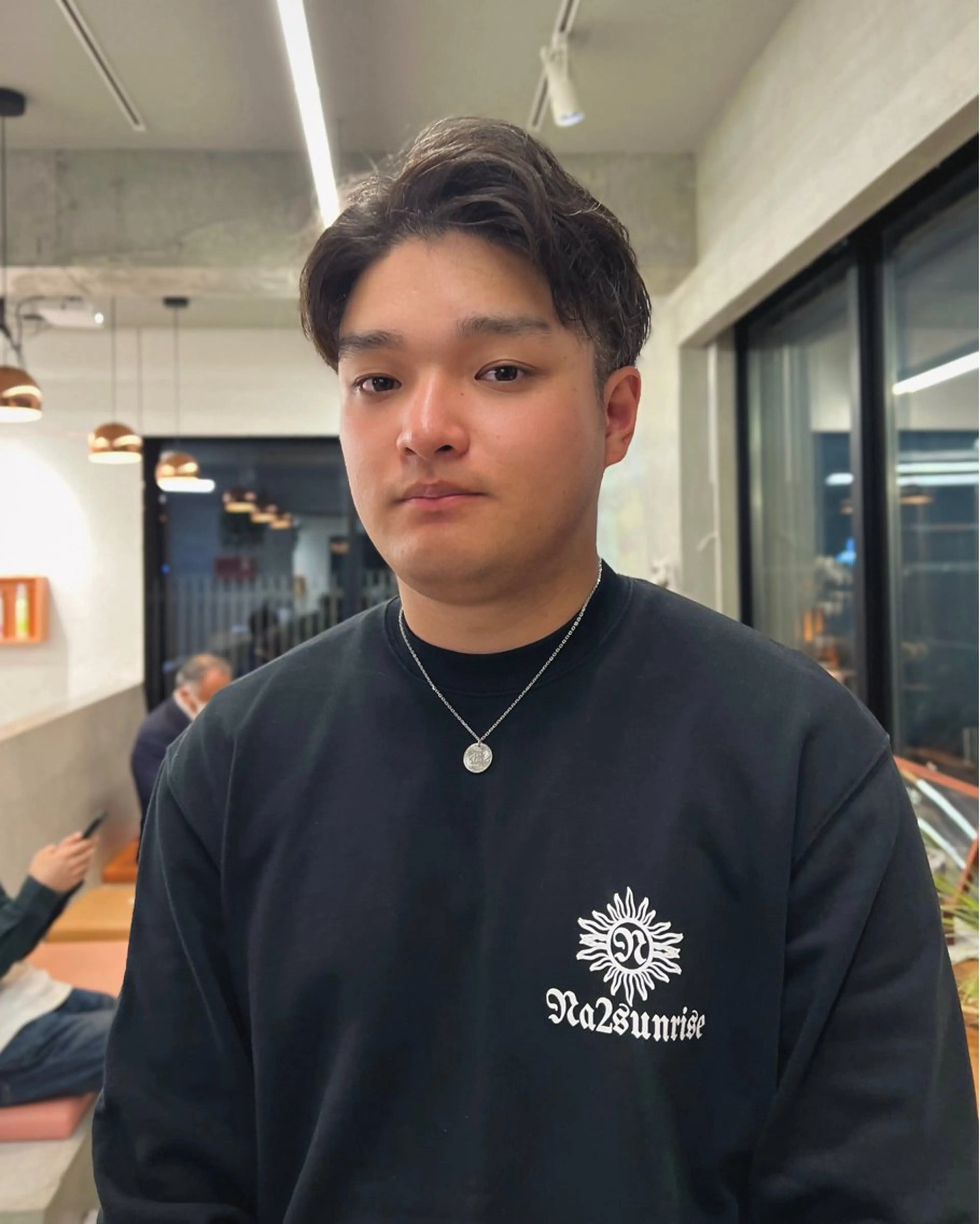 ショート メンズ ケアブリーチ/ ハイトーン/牧野のヘアスタイル