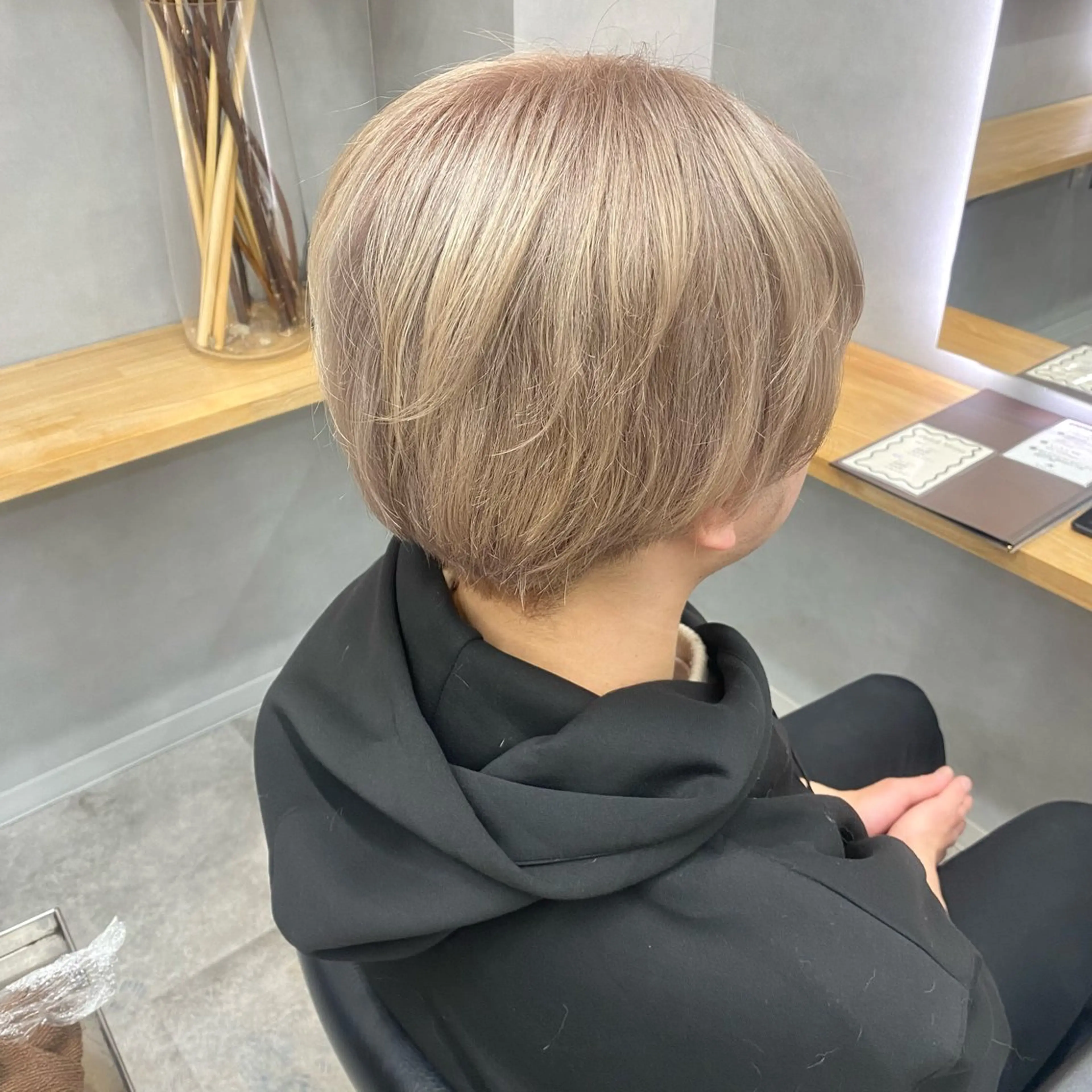 カラー ブリーチ イルミナカラー ナツキ💫 カットモデル募集中のヘアスタイル