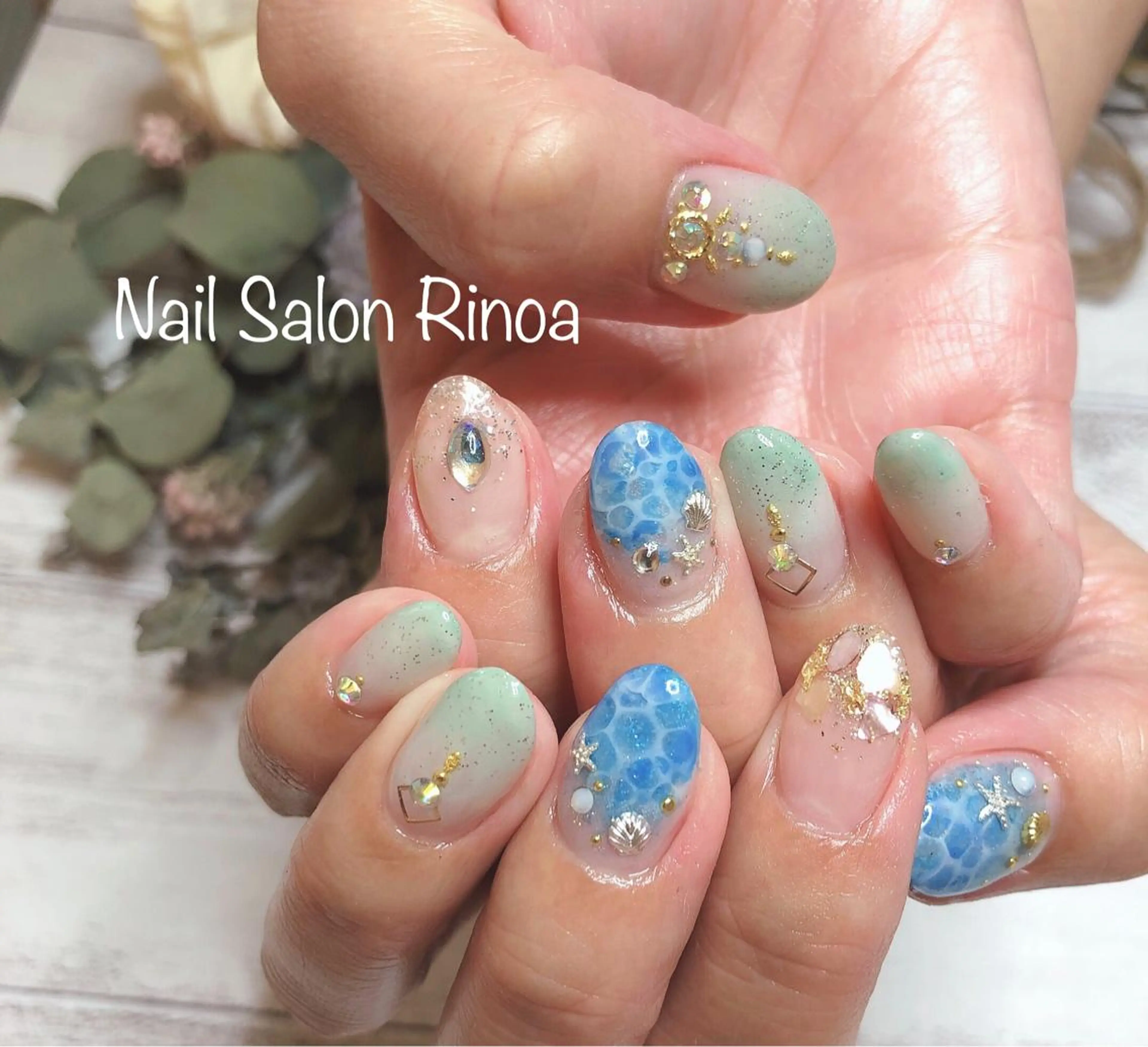 ネイル Nail Salon Rinoaのネイルデザイン