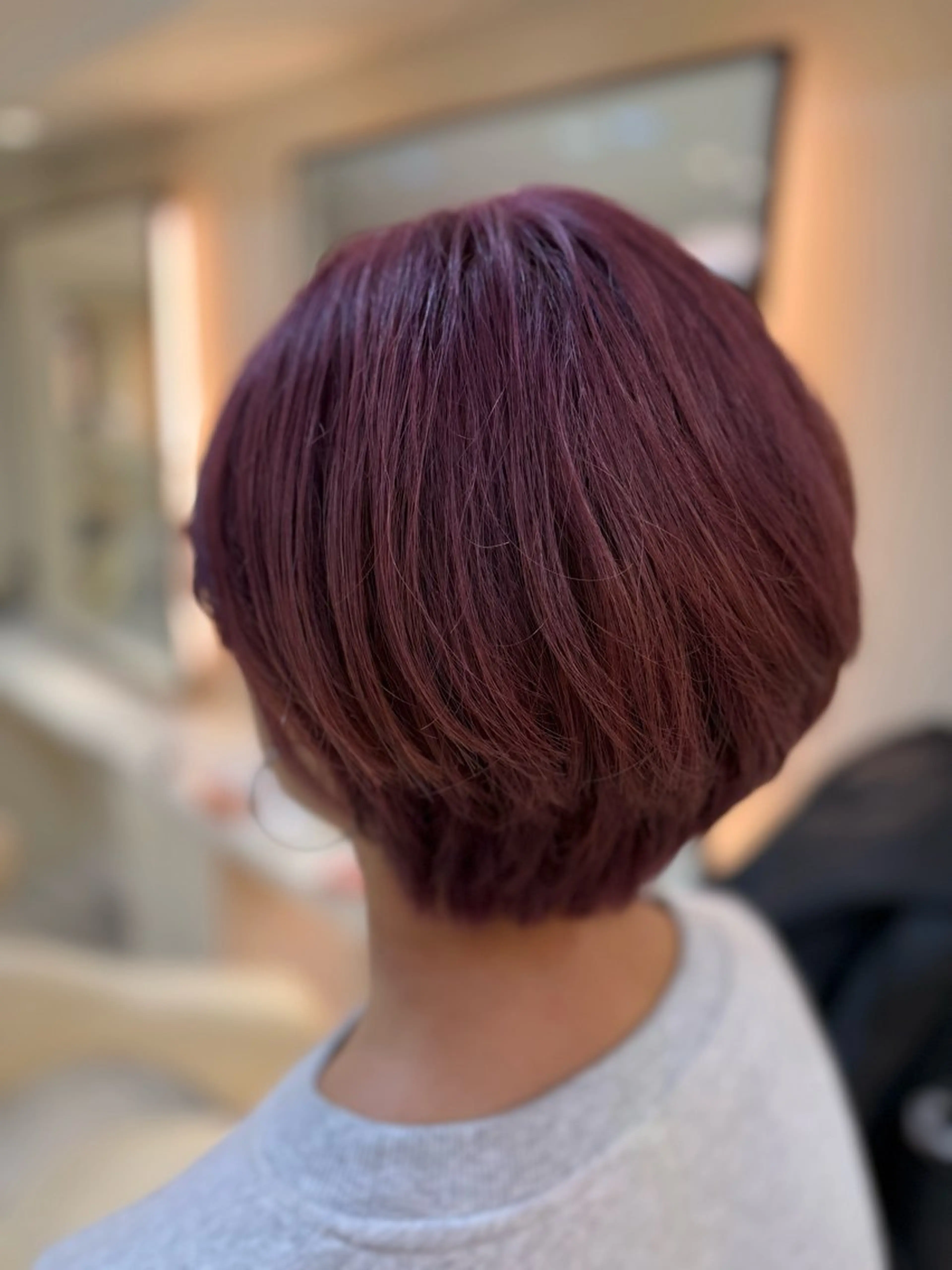 ショート カラー 小峰 晟悟のヘアスタイル