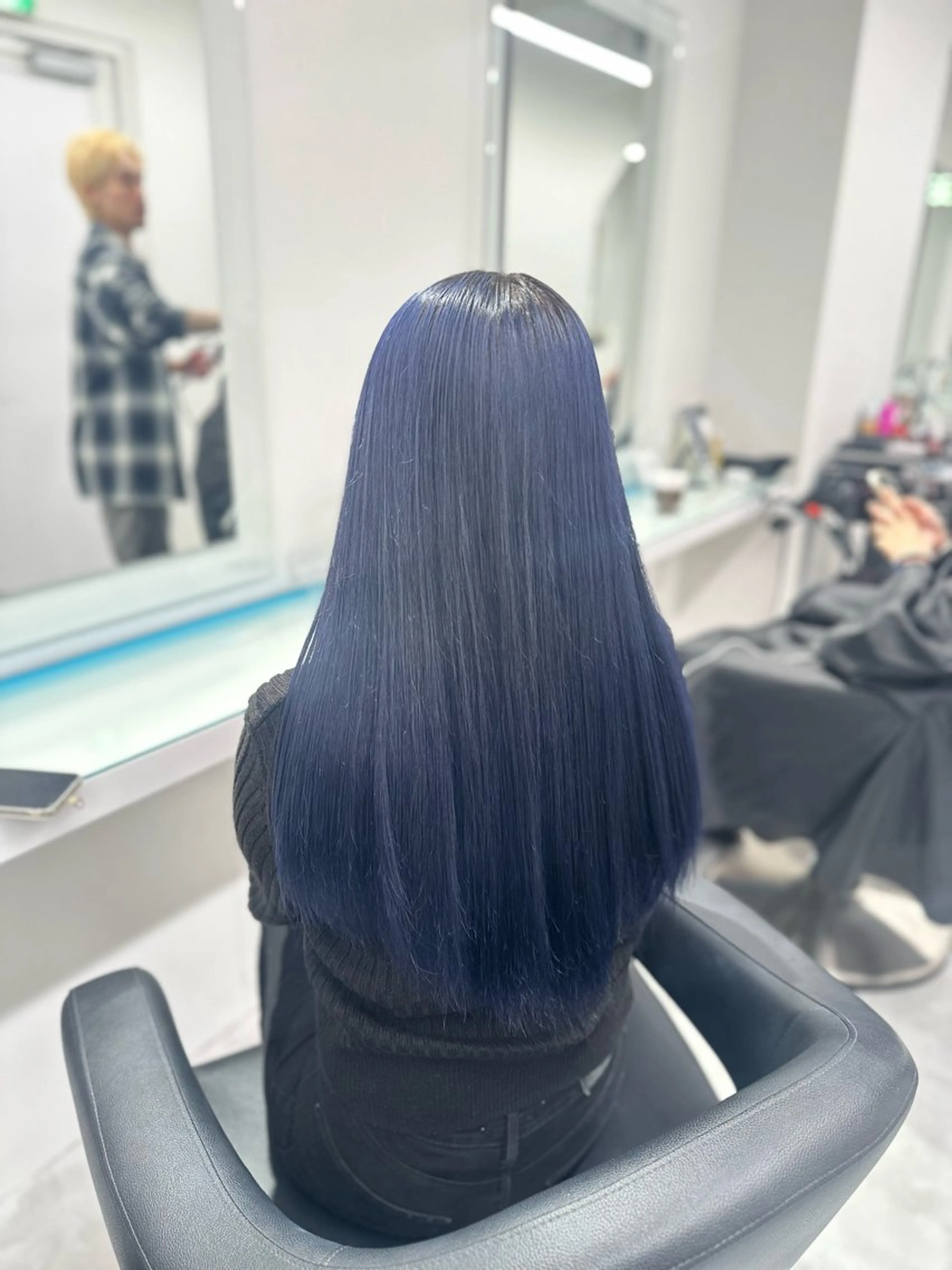 セミロング カラー ❄最強かわいいカラー ❄️MINA❄️のヘアスタイル