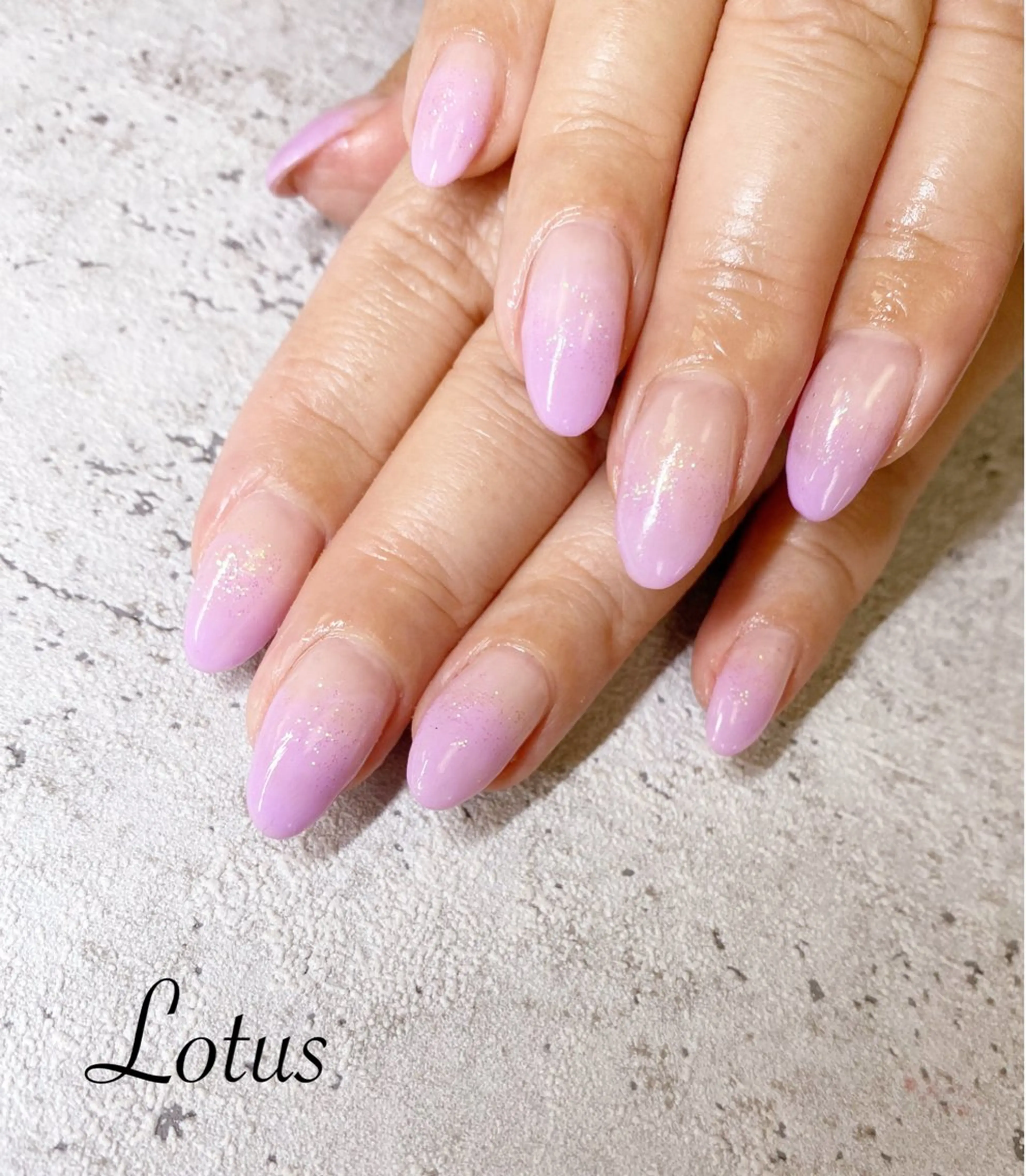 ネイル グラデーション ハンドネイル ネイル＆脱毛 Lotus🌸のネイルデザイン