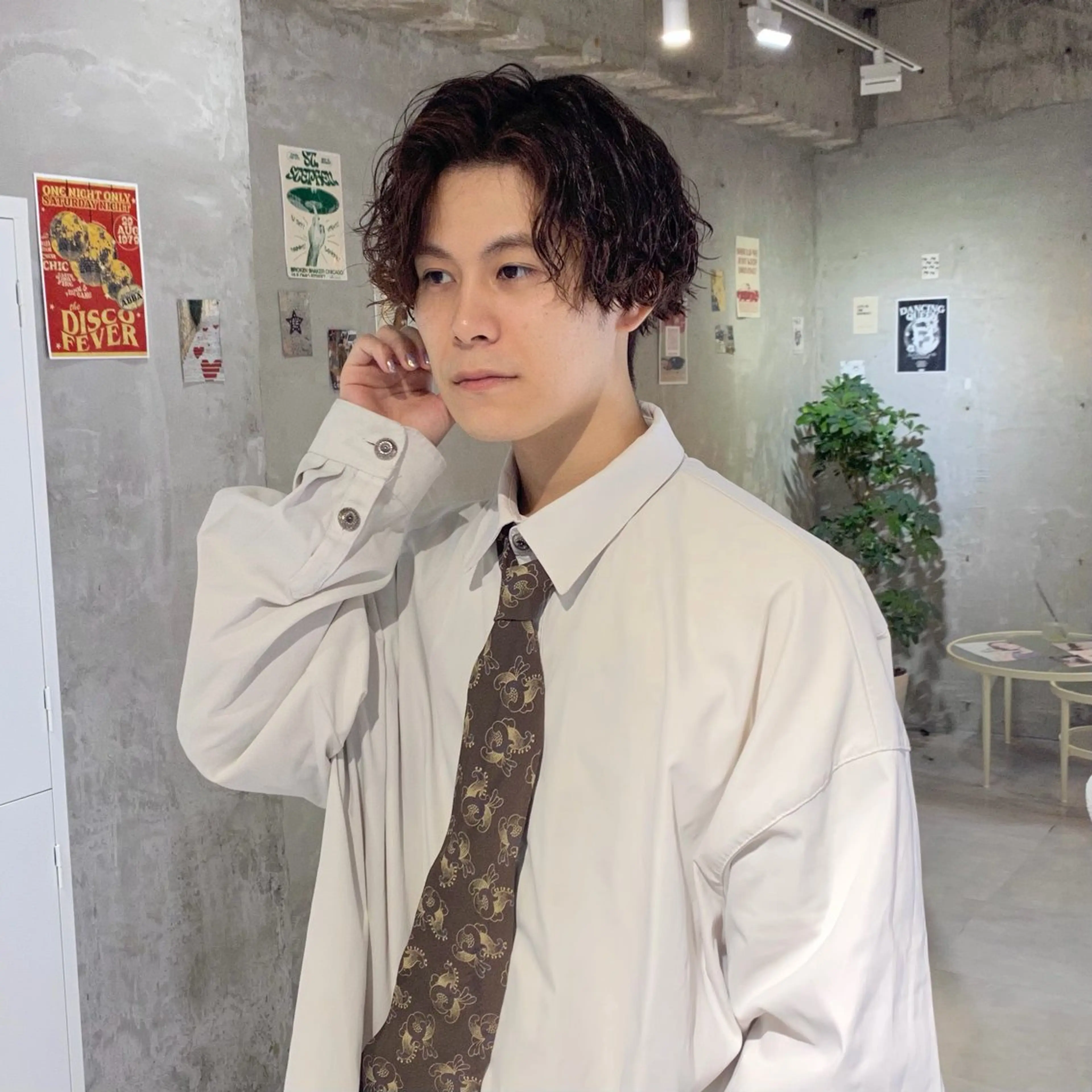 パーマ メンズ カット パーマ Kanna /doorwhiteのヘアスタイル