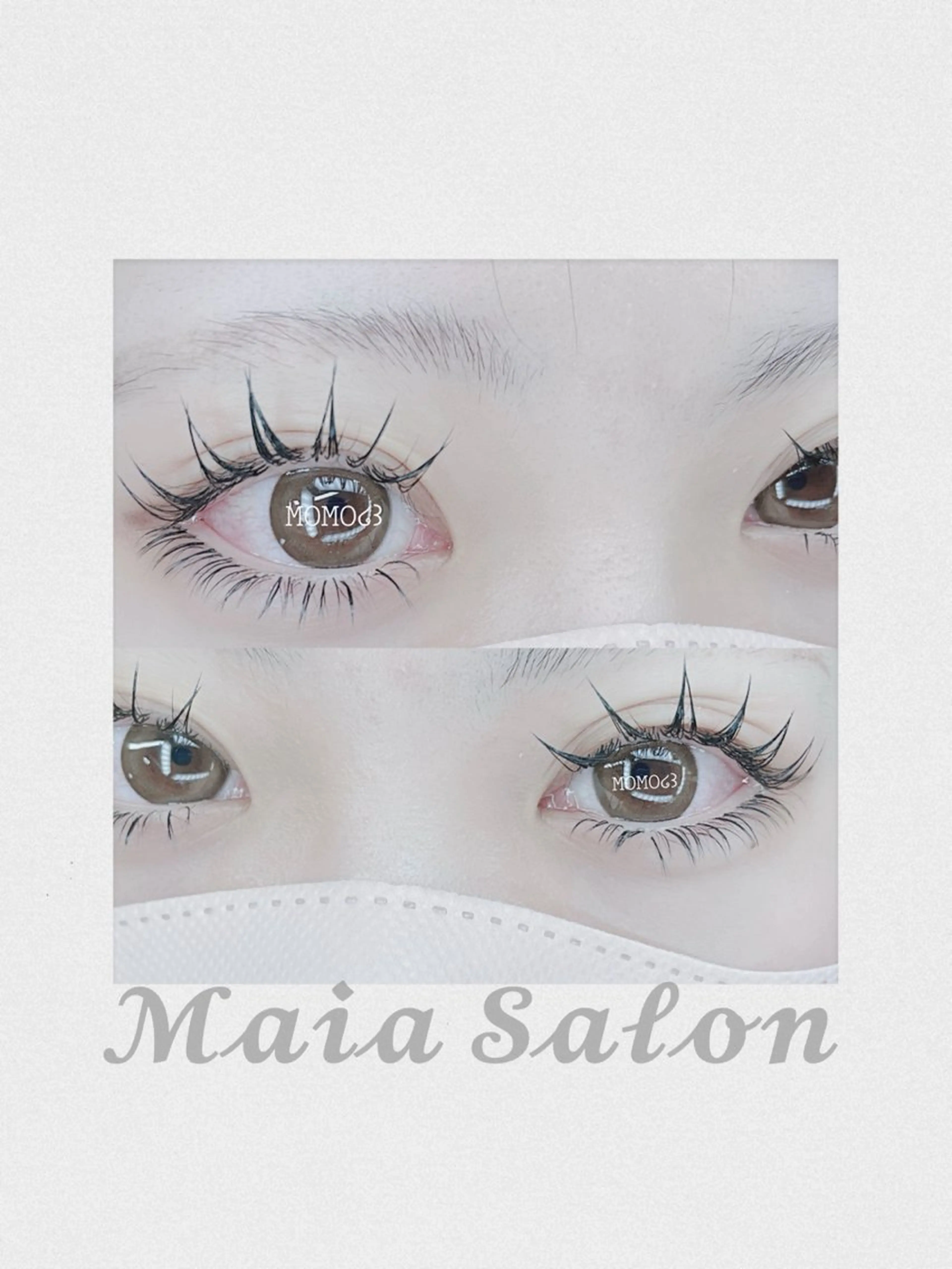 マツエク・マツパ マツエク モテデザインのプロ モモ🍑のマツエク・マツパデザイン