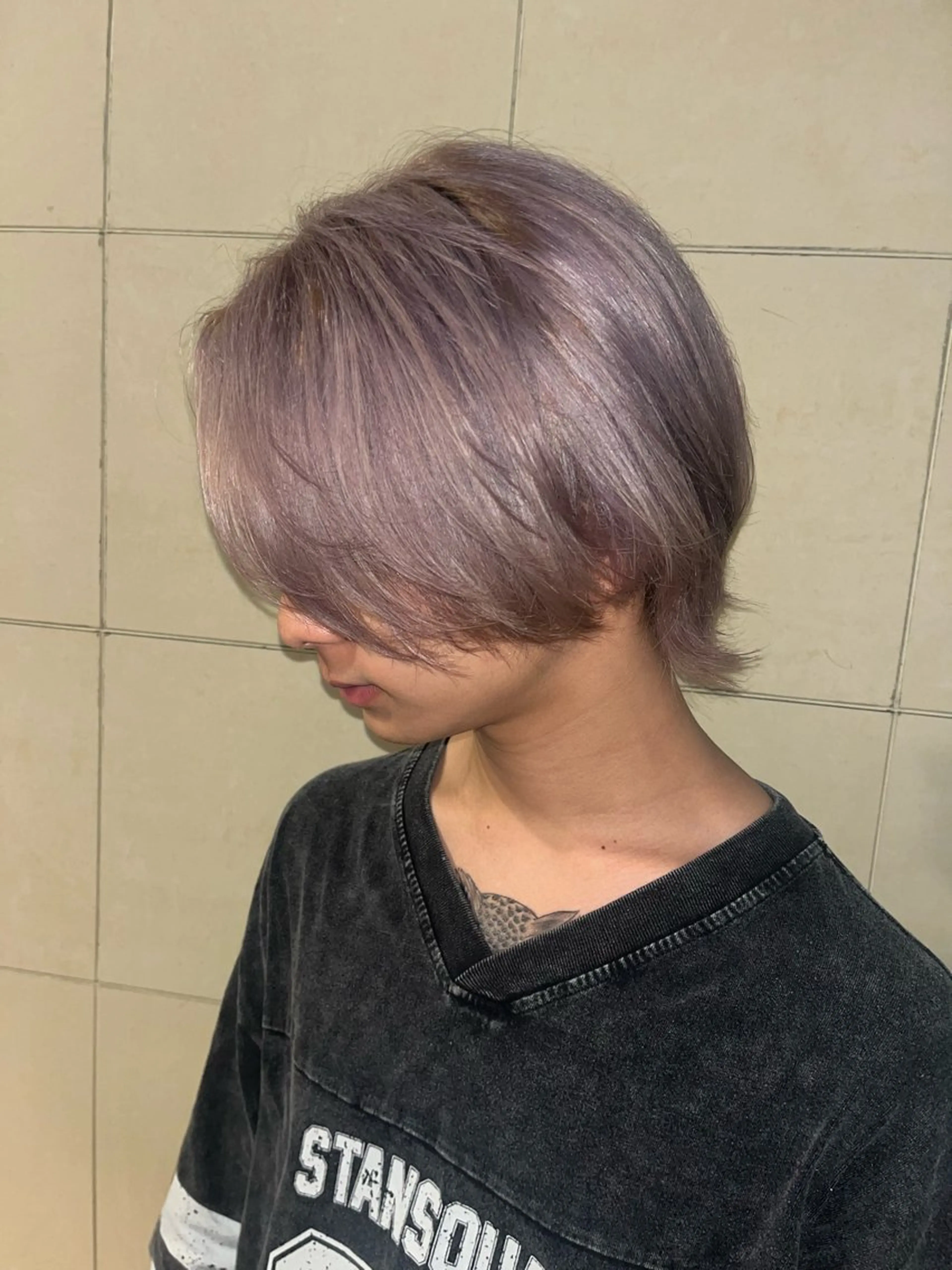 メンズ ヘアカラー 💜ness/ くるみ💜のヘアスタイル