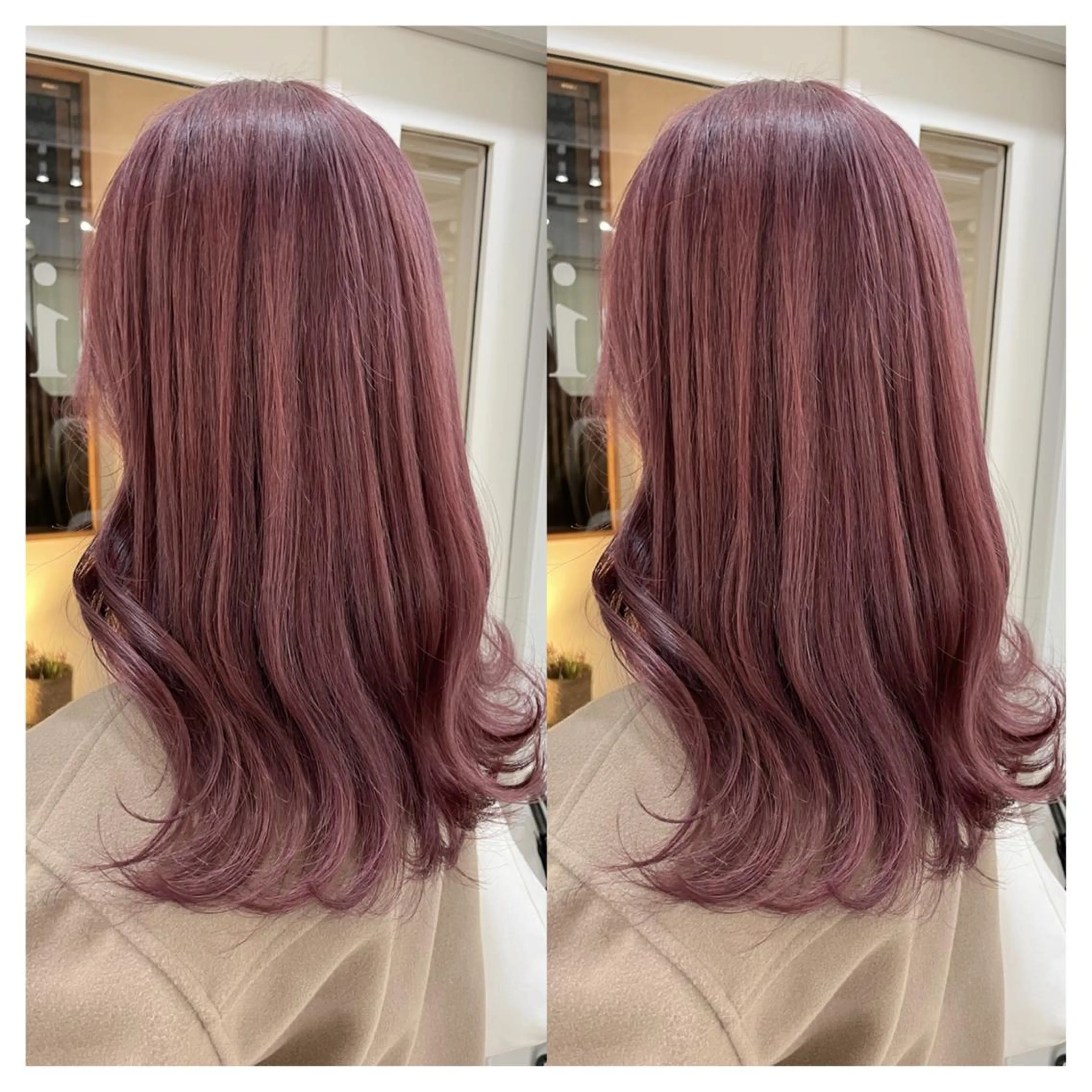 ロング カラー カット ヘアカラー トリートメント 村山 茉衣のヘアスタイル