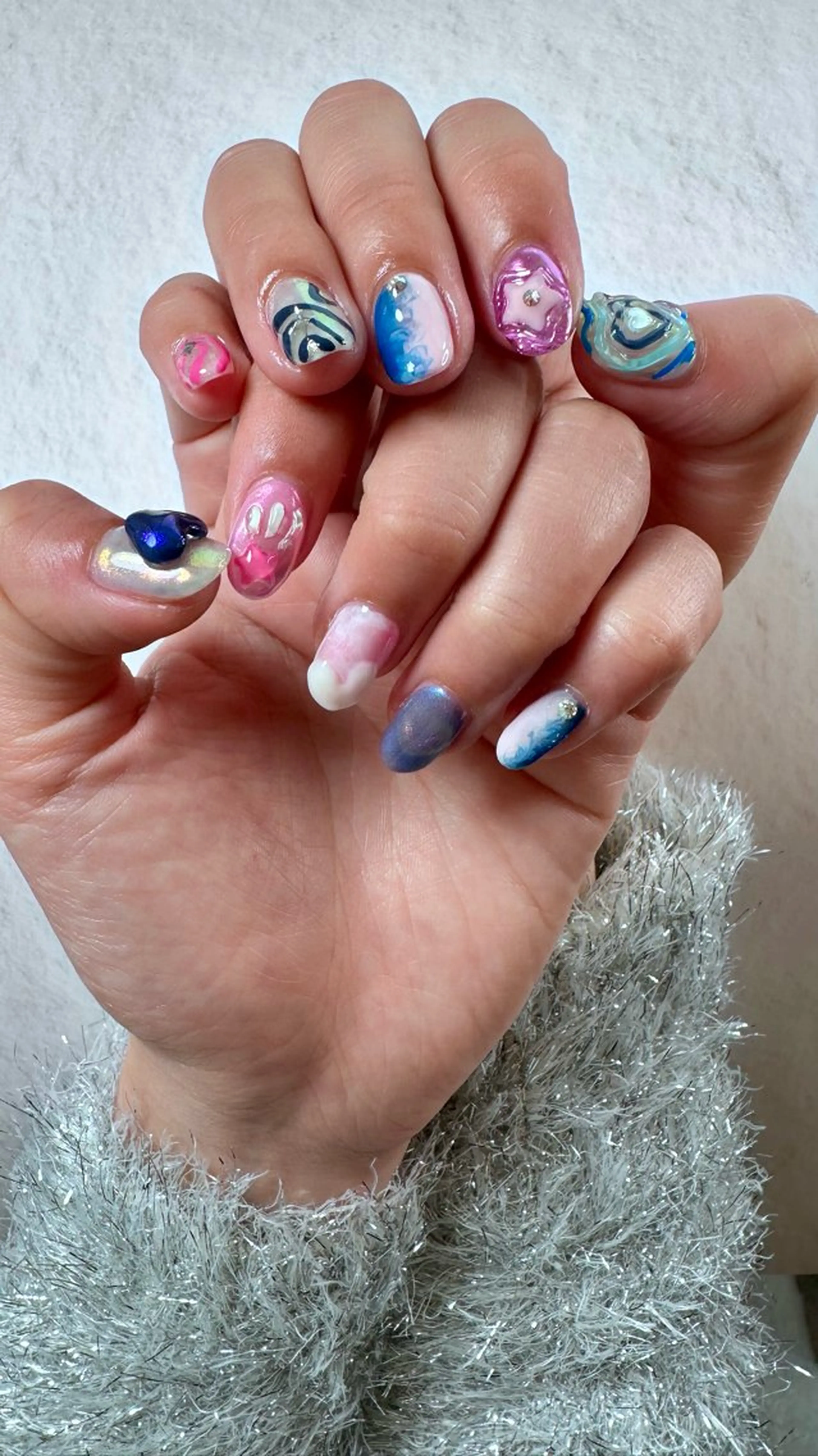 ネイル ニュアンスネイル ハンドネイル ハンドケア Atelier Ariのネイルデザイン