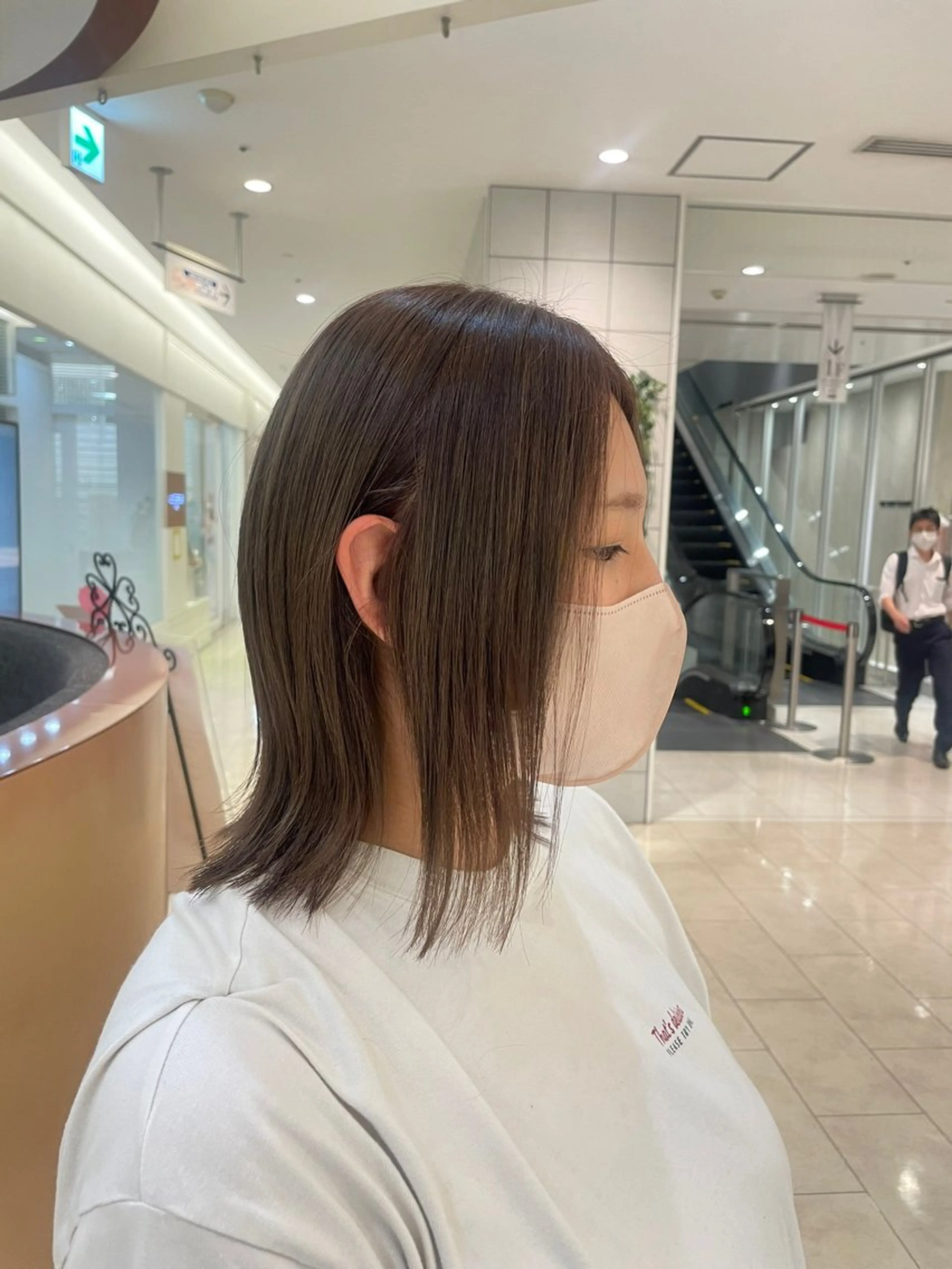 ミディアム 悠良/平塚 似合わせ/カラーのヘアスタイル